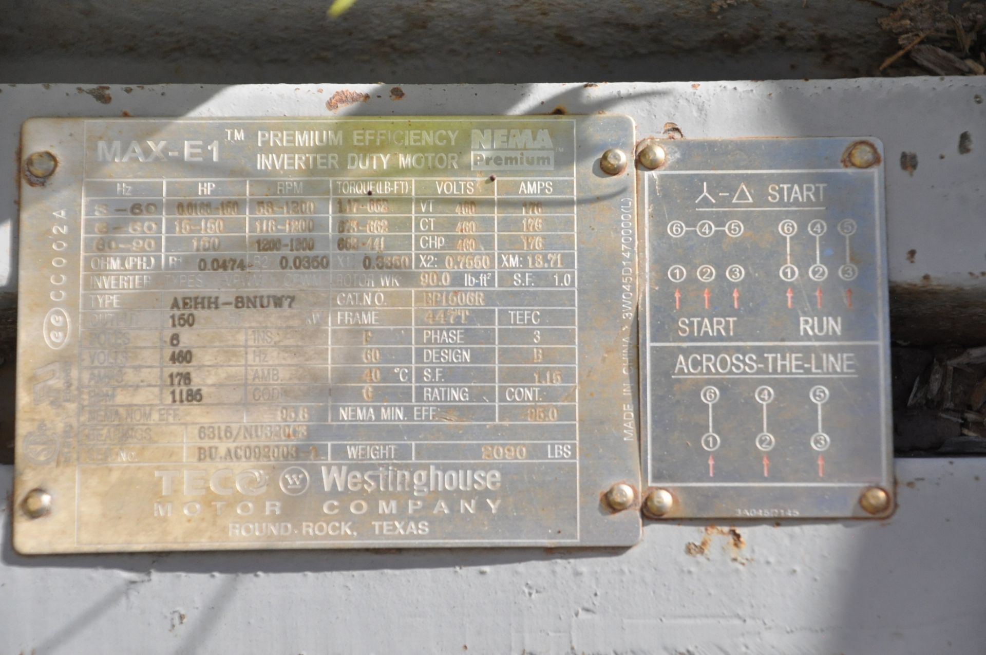 MEC Model 653B0-6-02, Cyclone Fan and Tube, S/n N/a (5-2011 Mfg. Date), - Image 3 of 4