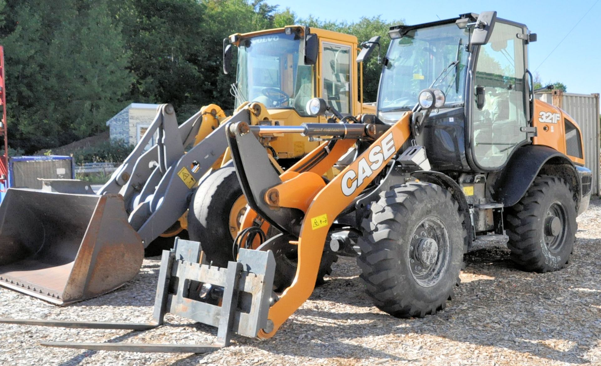 Case Model 321F Wheel Loader, S/n FNH321FSNKH (2020), Enclosed Cab,