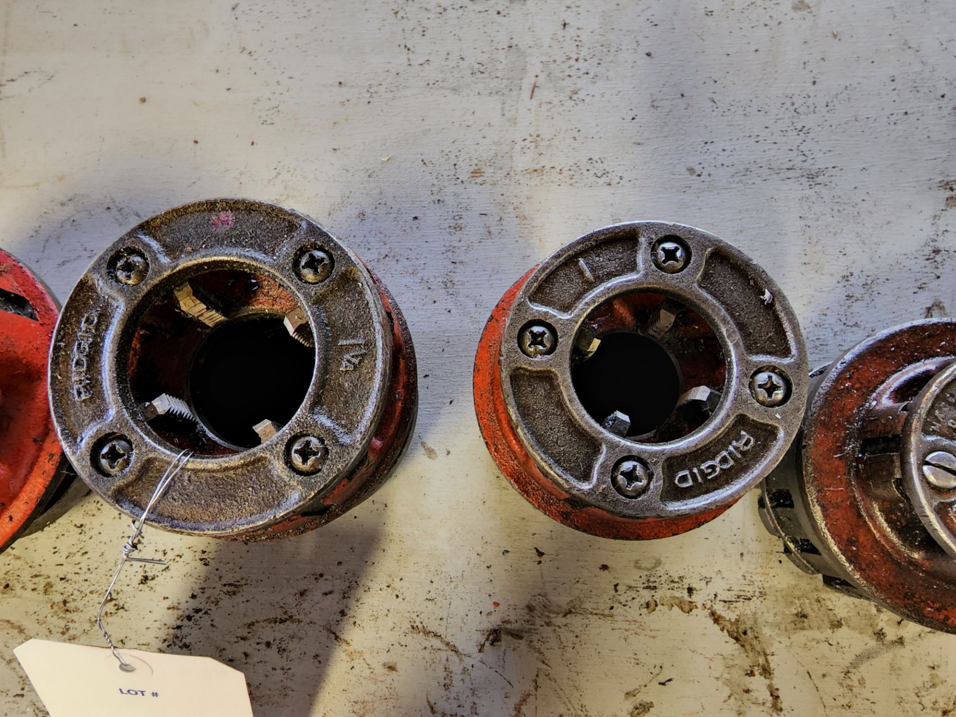 Lot Consisting of (6) Ridgid Dies - Image 3 of 4