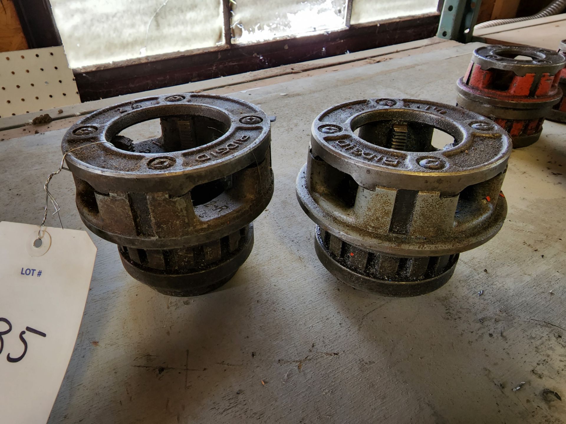 Lot Consisting of (2) Ridgid Dies