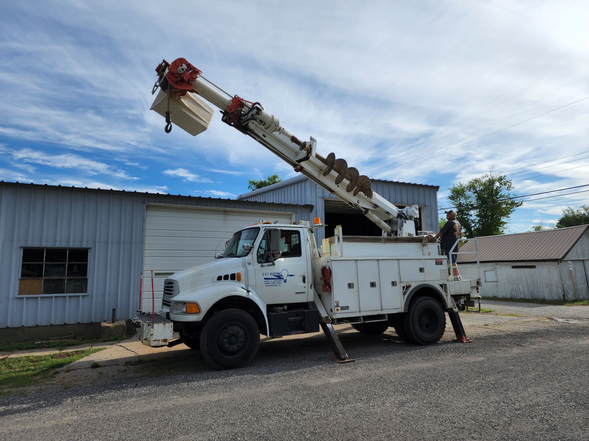 2003 Sterling Acterra Digger Derrick Truck - Image 7 of 31