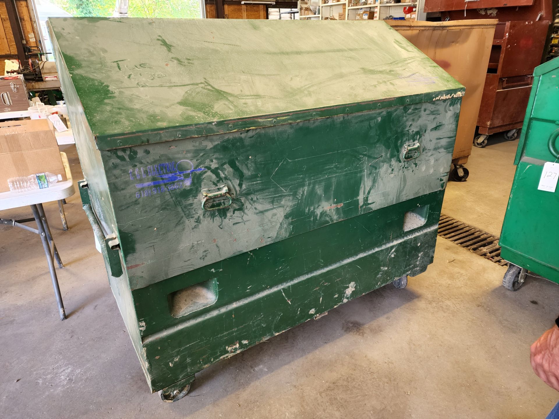 Greenlee "Piano Box" 5' Gang Box w/Broken Cylinder