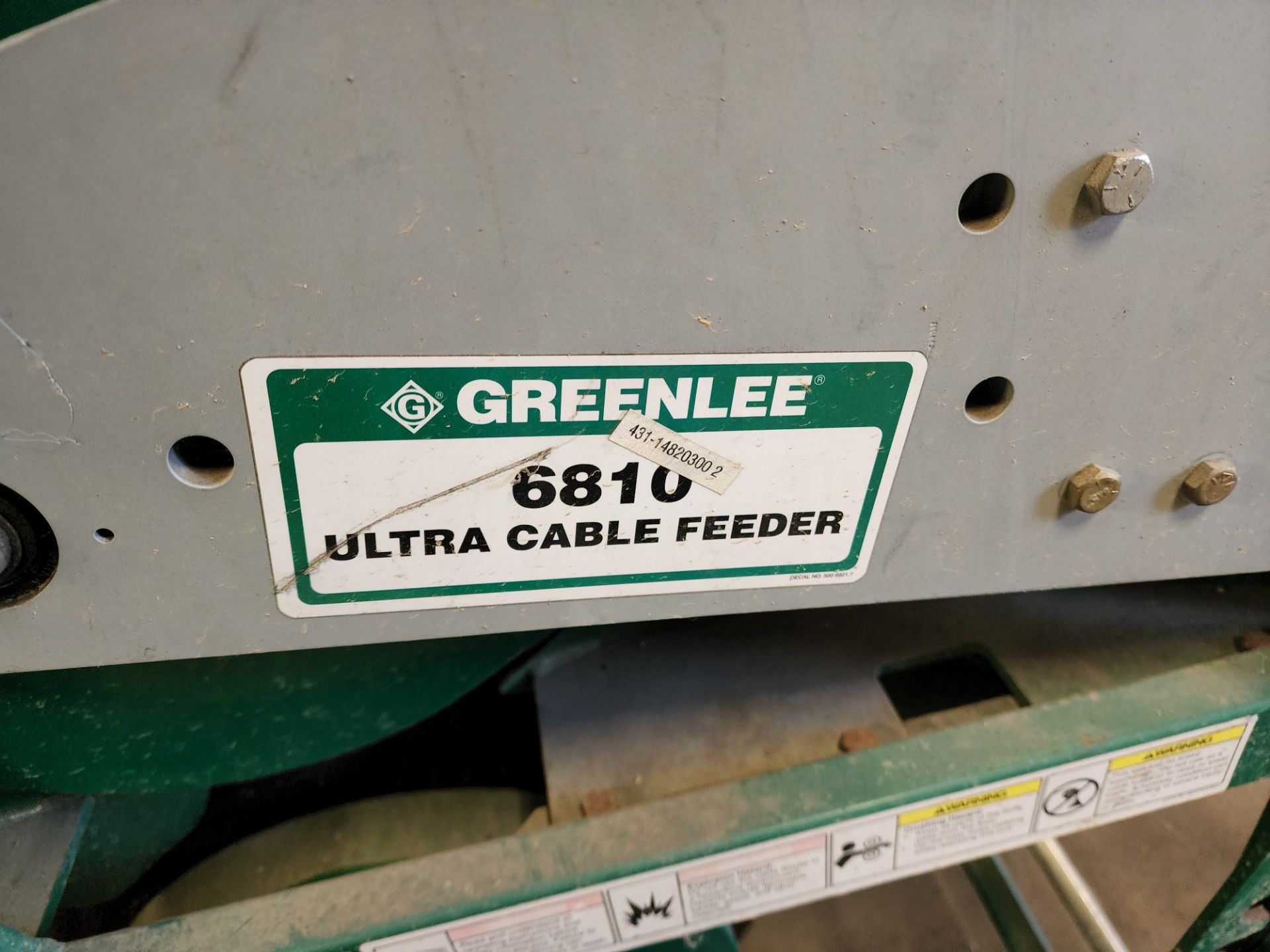 Greenlee Model 6810 Ultra Cable Feeder - Image 6 of 7