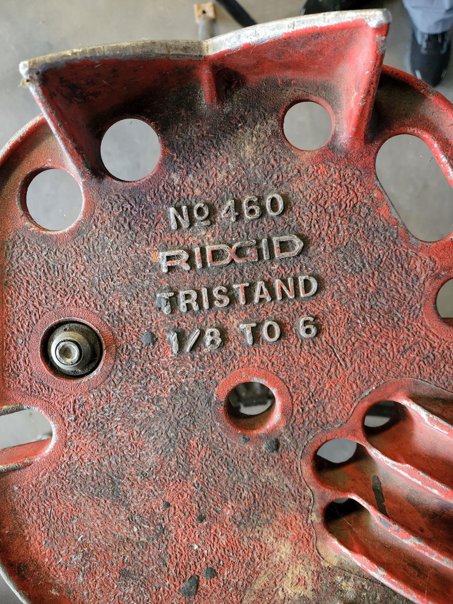Ridgid No. 460 Tri Stand, 1/8"-6" - Image 2 of 3
