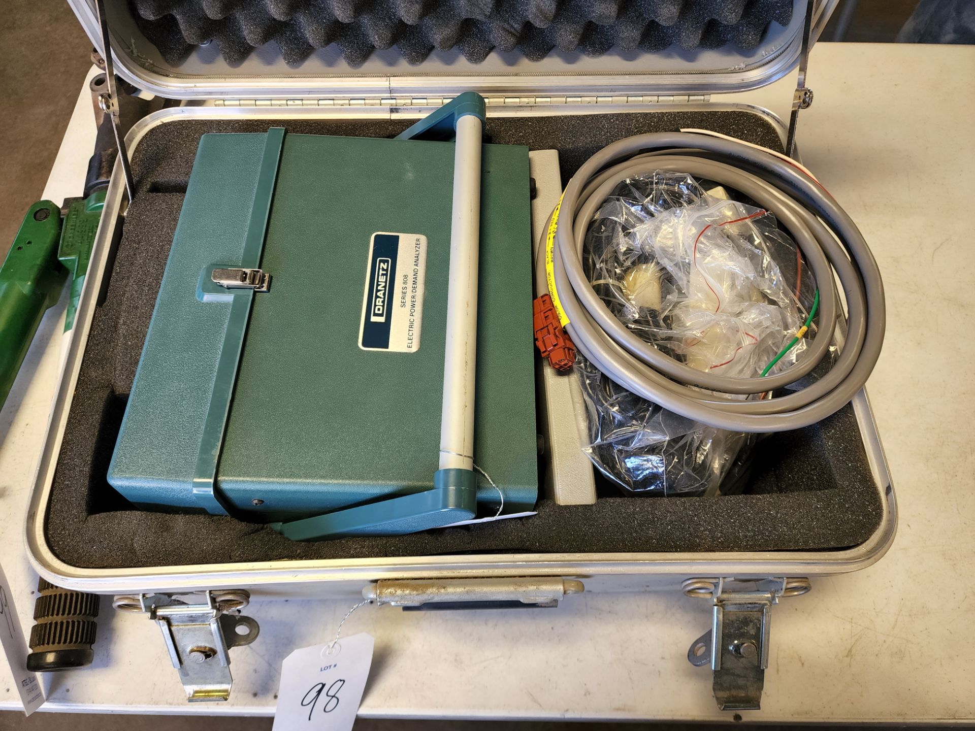 Dranetz Series 808 Electric Power Demand Analyzer w/Hard Case - Image 7 of 7