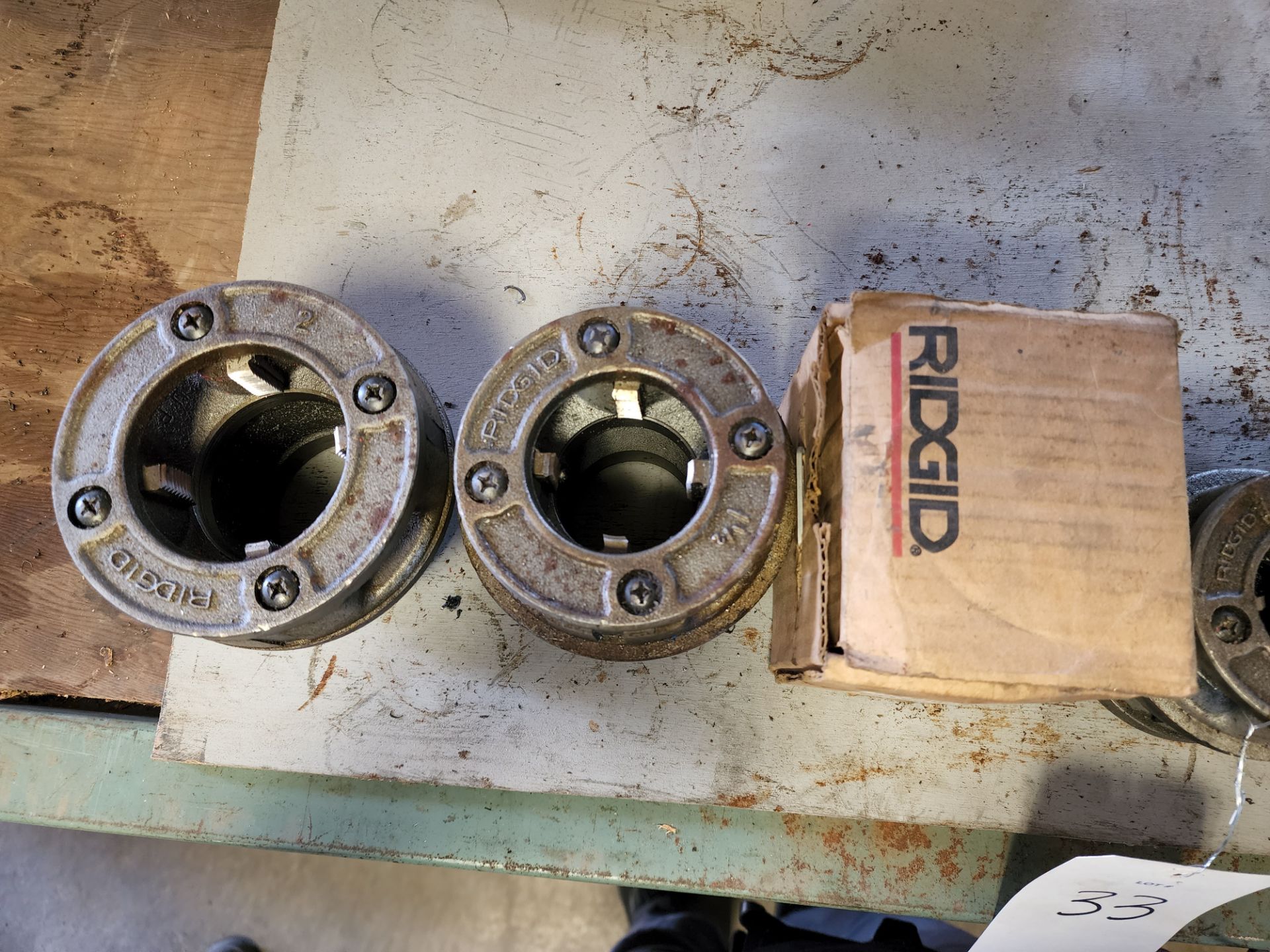 Lot Consisting of (6) Ridgid PVC 1/2"-2" Dies - Image 3 of 7