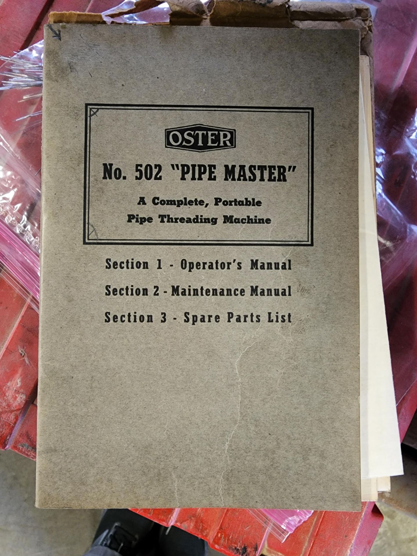 Oster "Pipe Master" Power Pipe Threader - Image 10 of 11