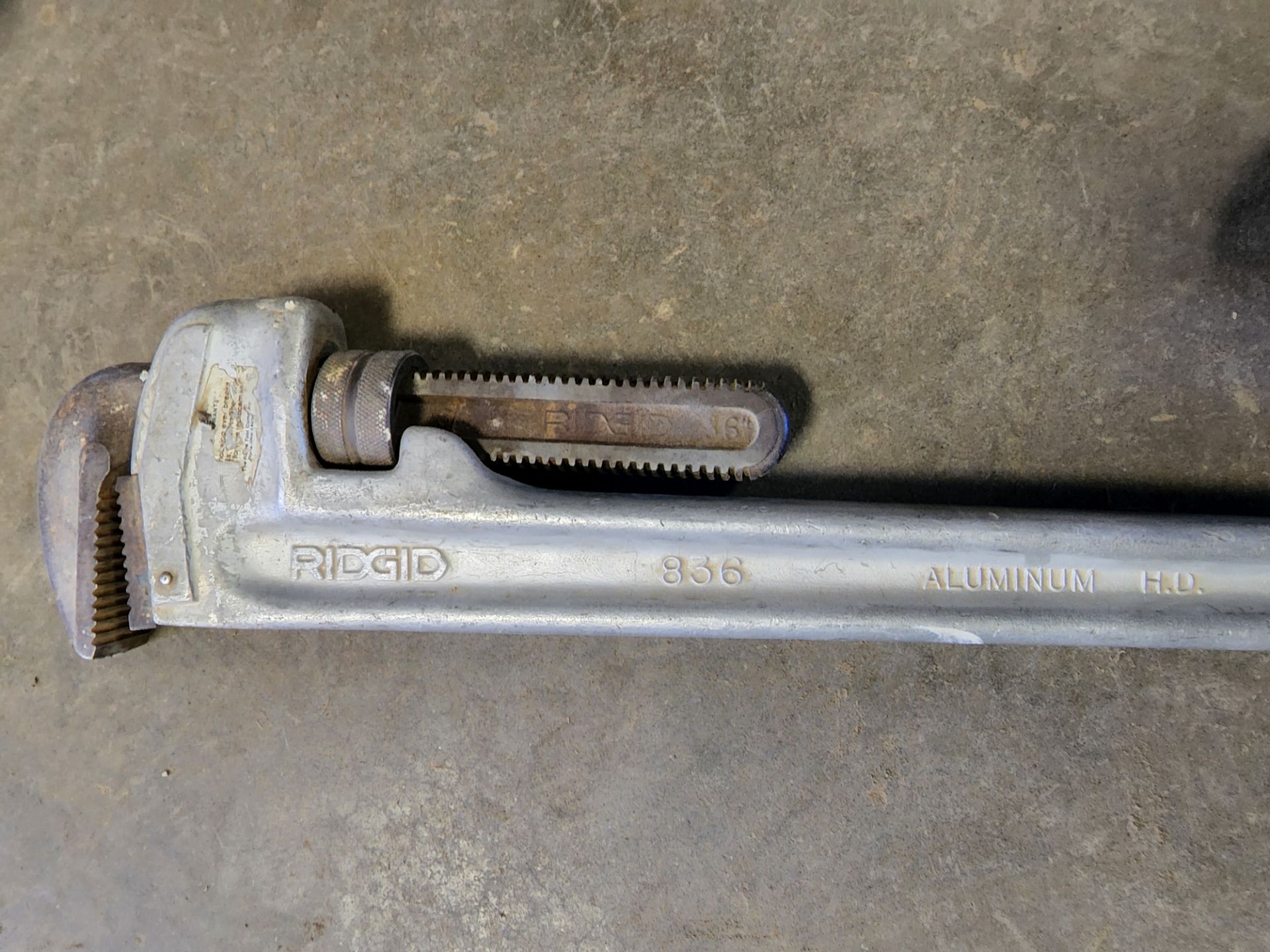 Ridgid 836 36" Aluminum Pipe Wrench - Image 2 of 2