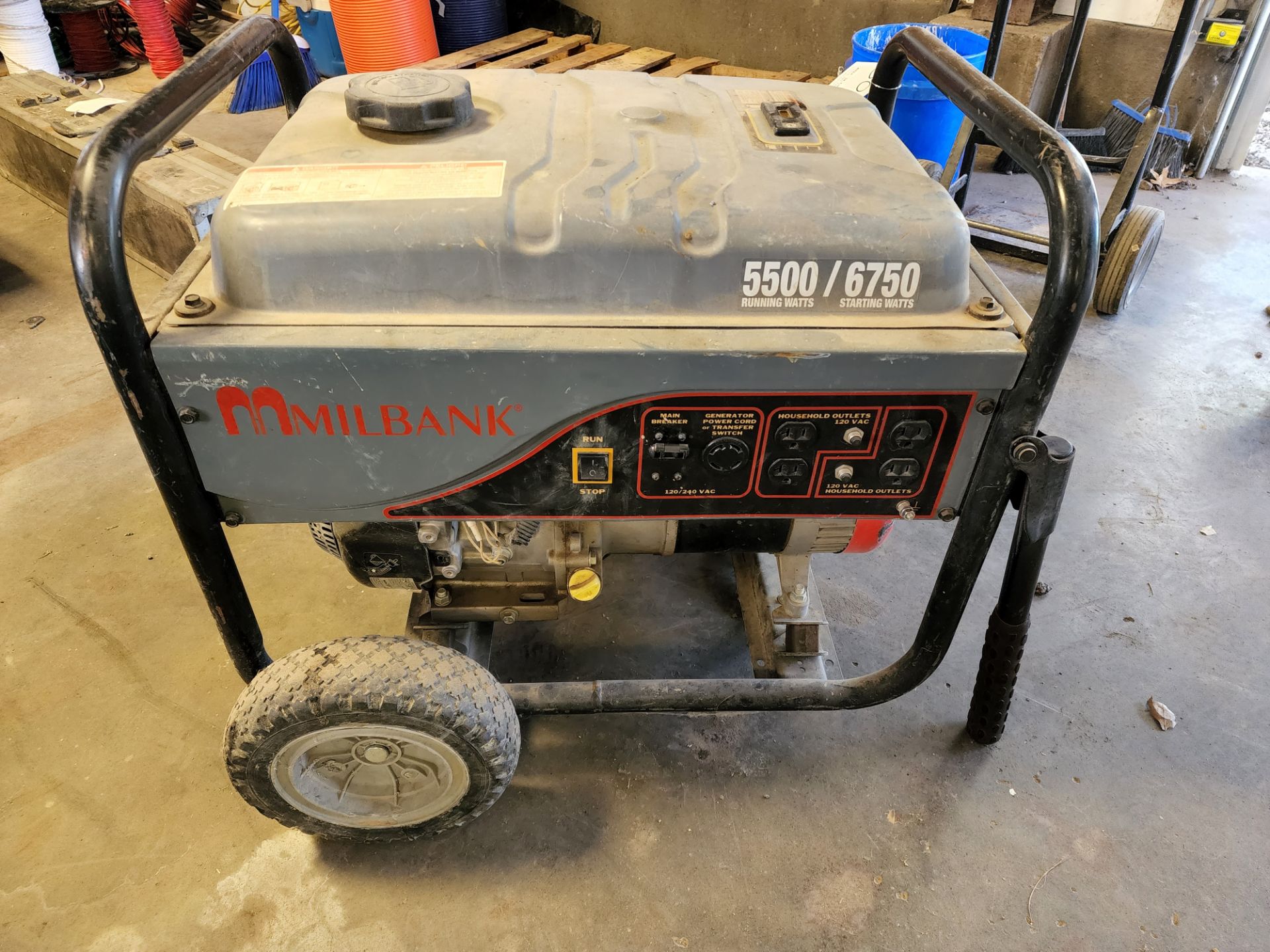 Milbank Model MPG55003 Portable Generator