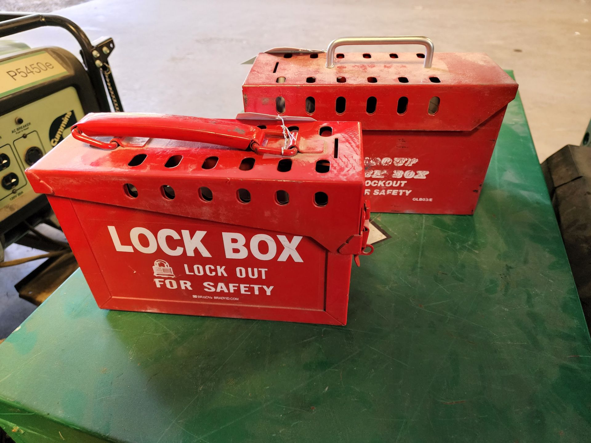 (2) Lockout/Tag Out Sets w/(10) Locks