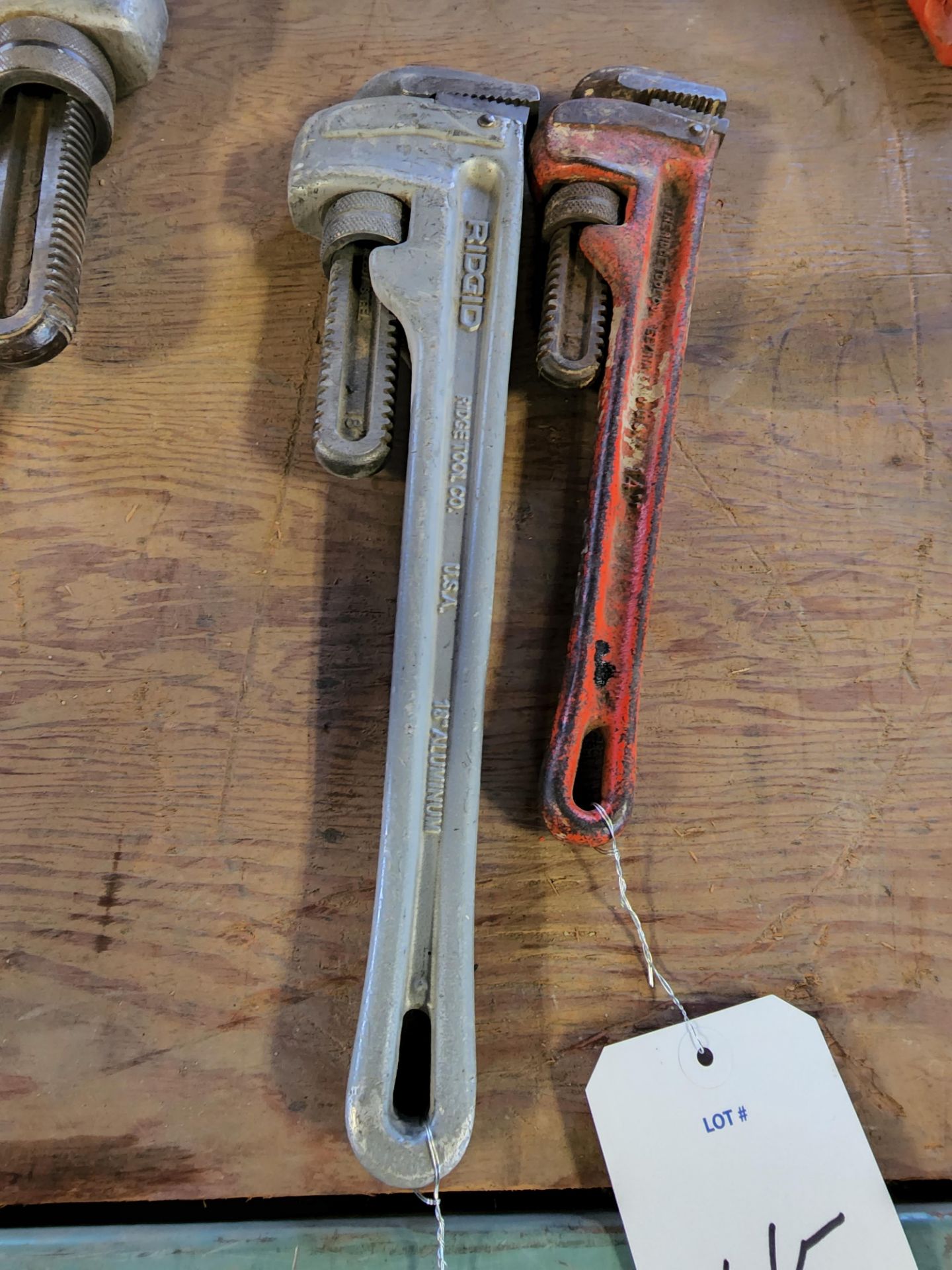 2 Ridgid Pipe Wrenches
