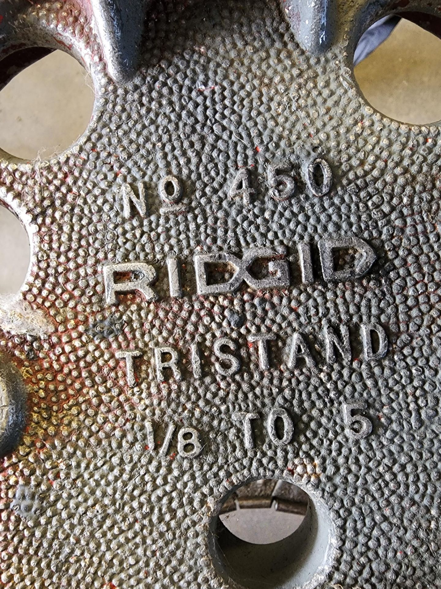 Ridgid No. 450 Tri Stand, 1/8"-5" - Image 2 of 3