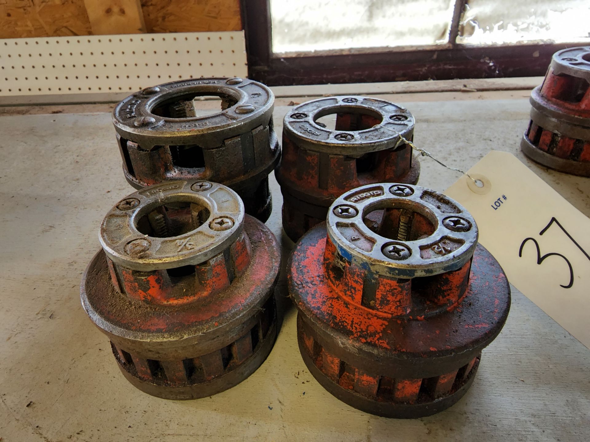 Lot Consisting of (4) Ridgid Dies