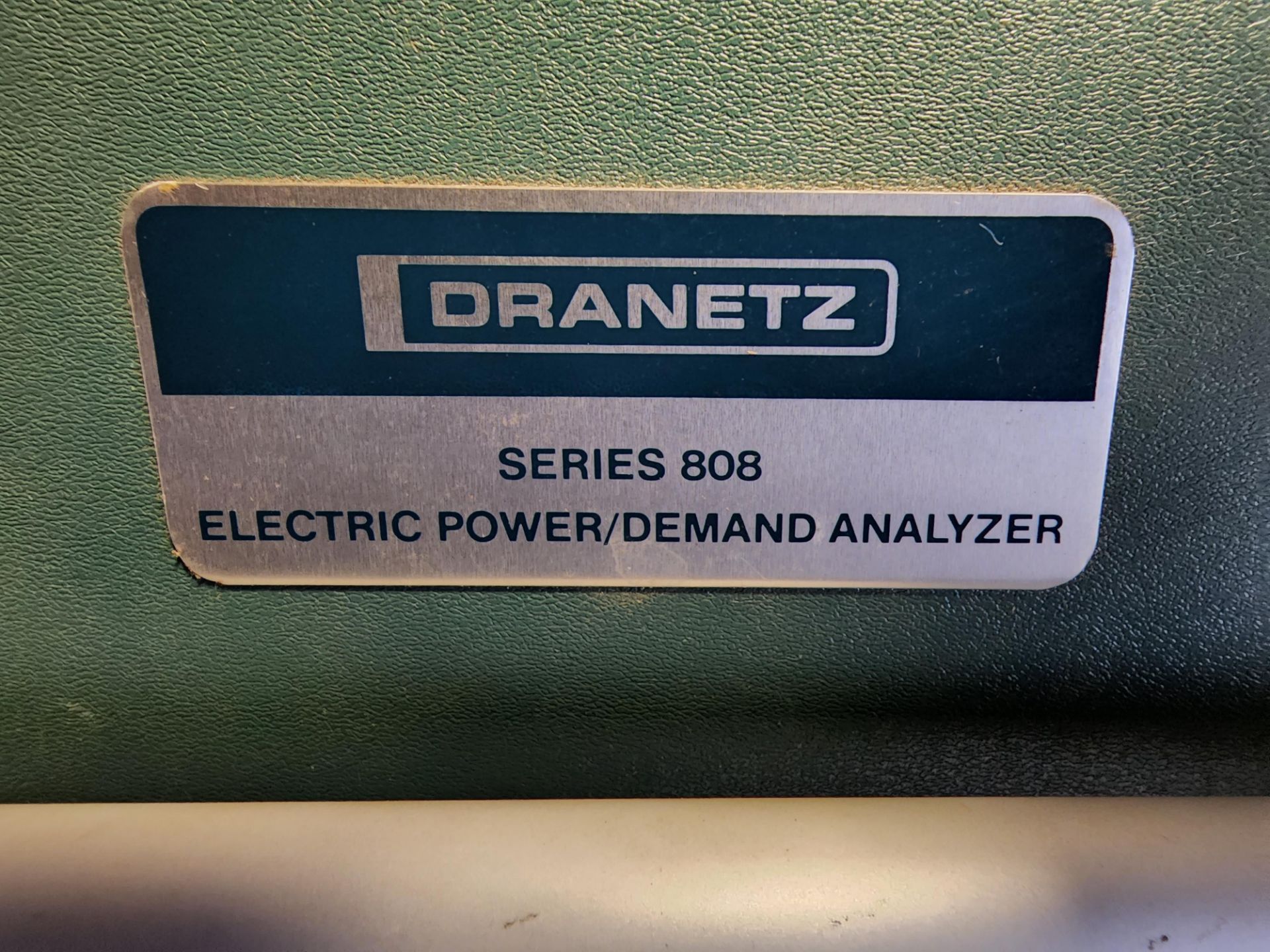 Dranetz Series 808 Electric Power Demand Analyzer w/Hard Case - Image 4 of 7