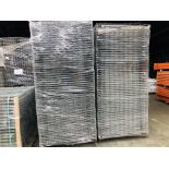 NEW 120 PCS OF FLARED 42" X 46" WIREDECK - 2100 LBS CAPACITY