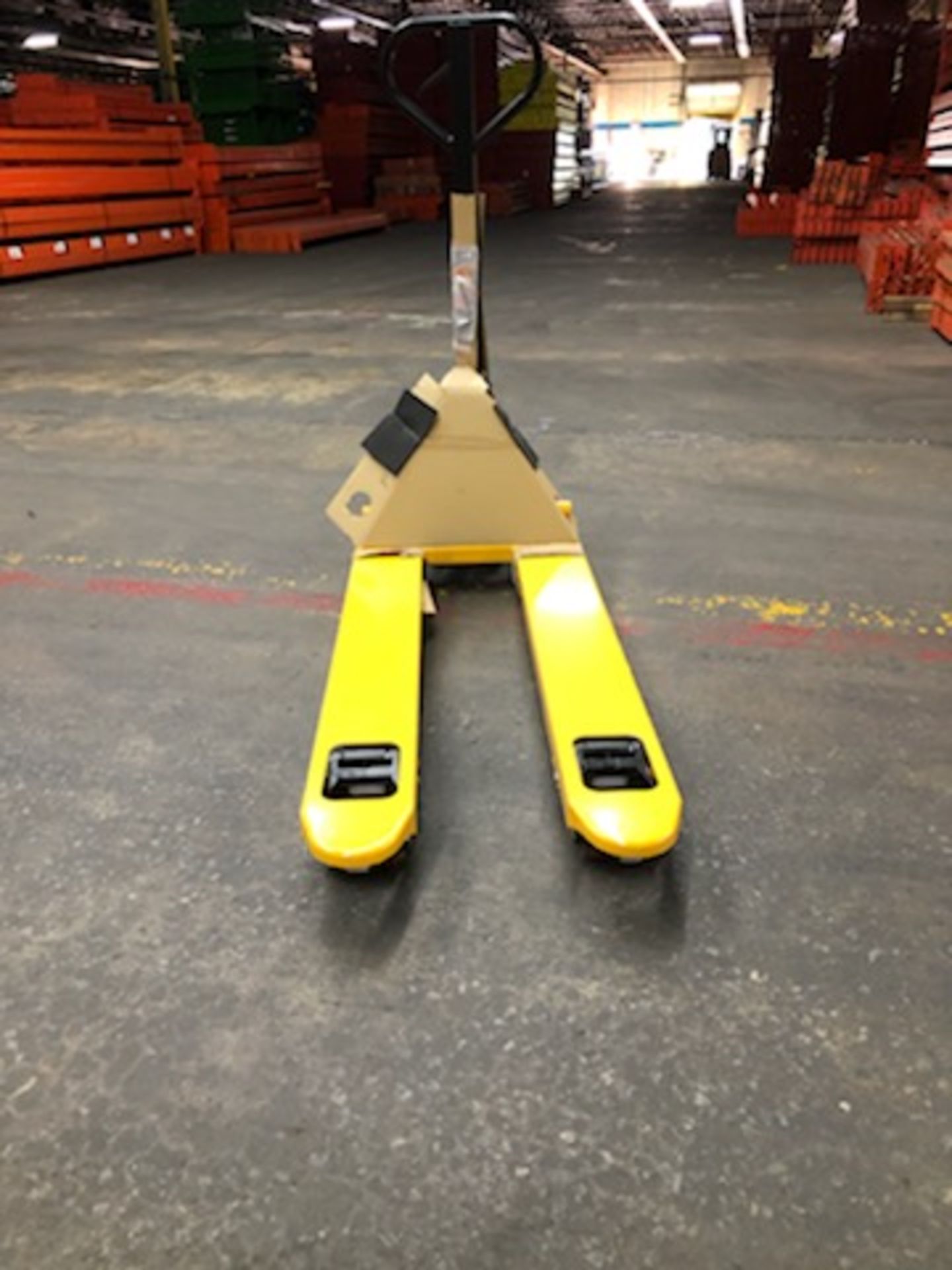 21"W X 48"L BRAND NEW NARROW PALLET JACK - Image 2 of 5