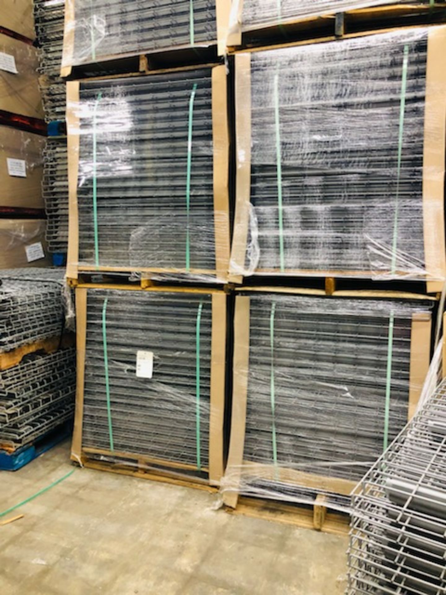 15 BAYS OF 8'H X 36"D X 96"L KEYSTONE STYLE PALLET RACKS - Image 3 of 5