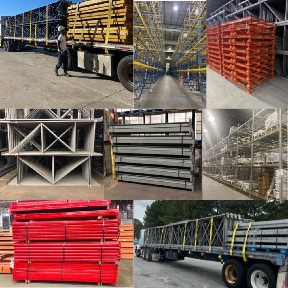 Pallet Rack, Metal Shelving, Guard Rail & Warehouse Equipment