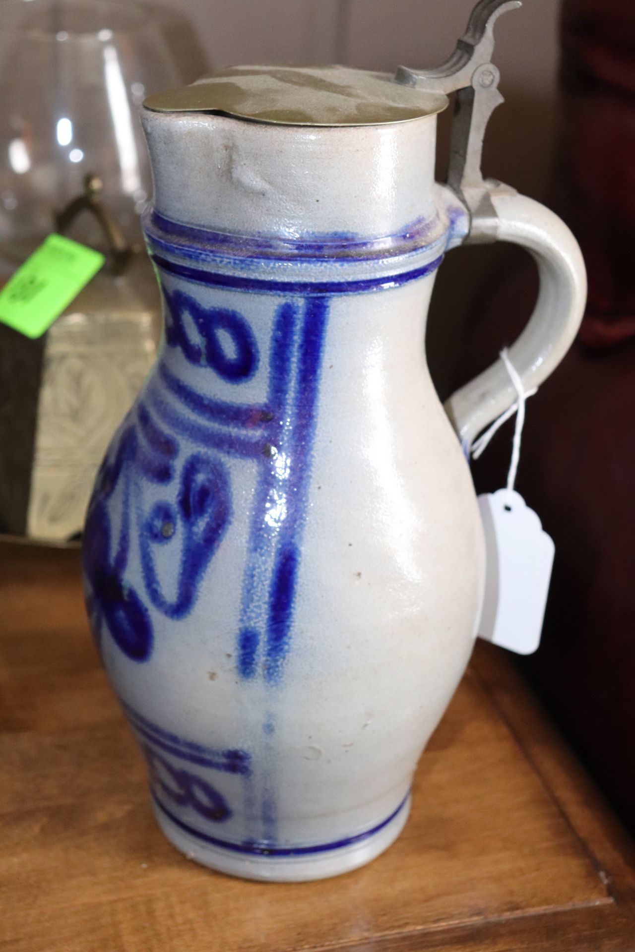 Pitcher, unknown maker, approximate height 12"