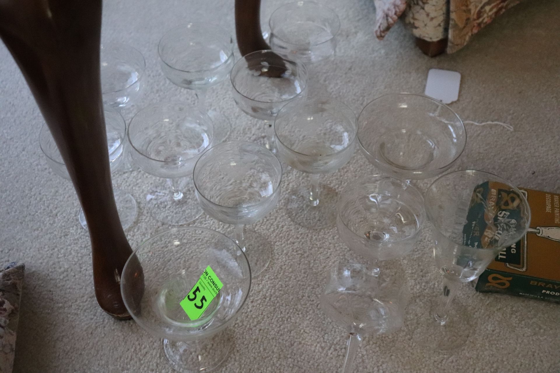 Miscellaneous glassware