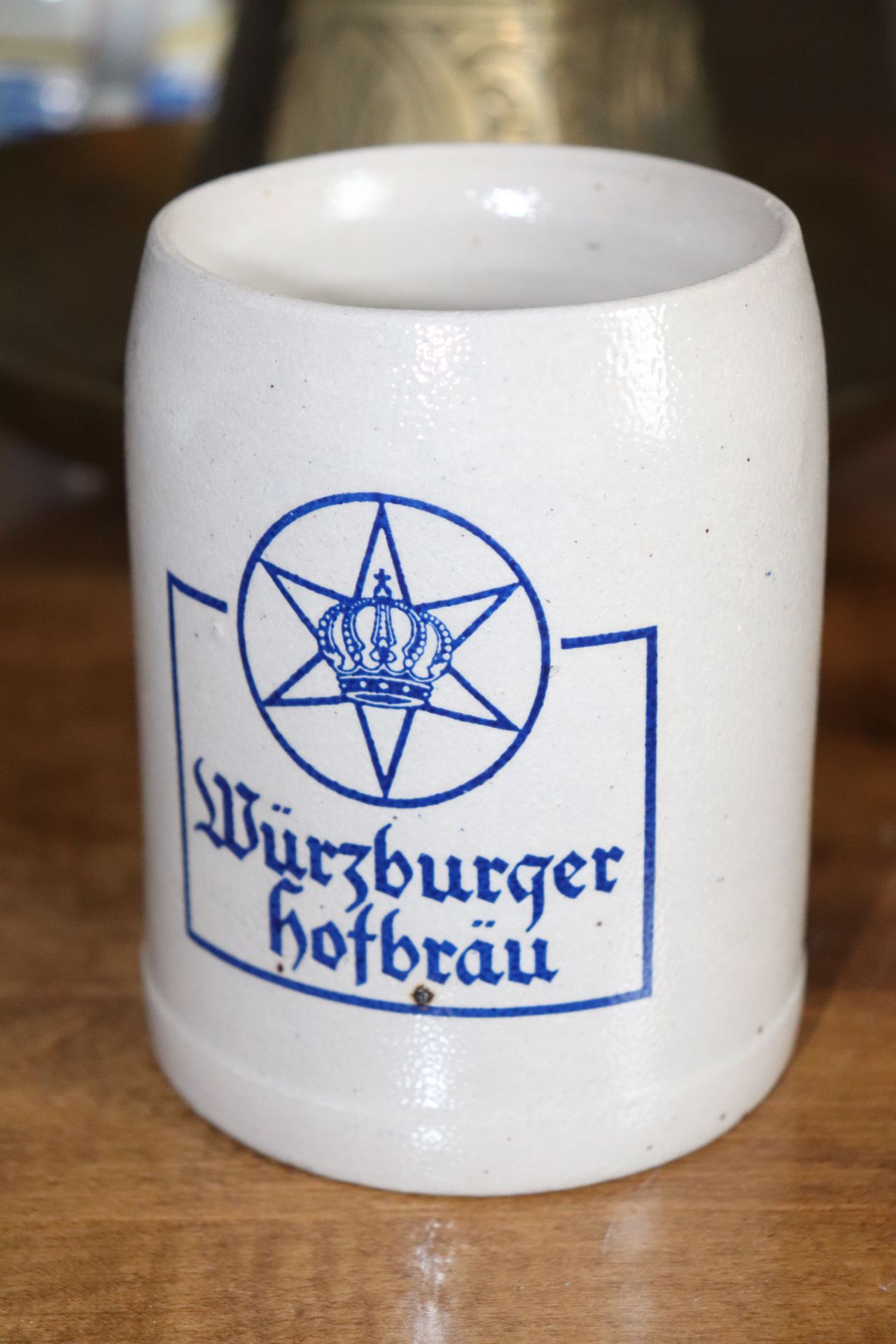 German beer mug, approximate height 5"