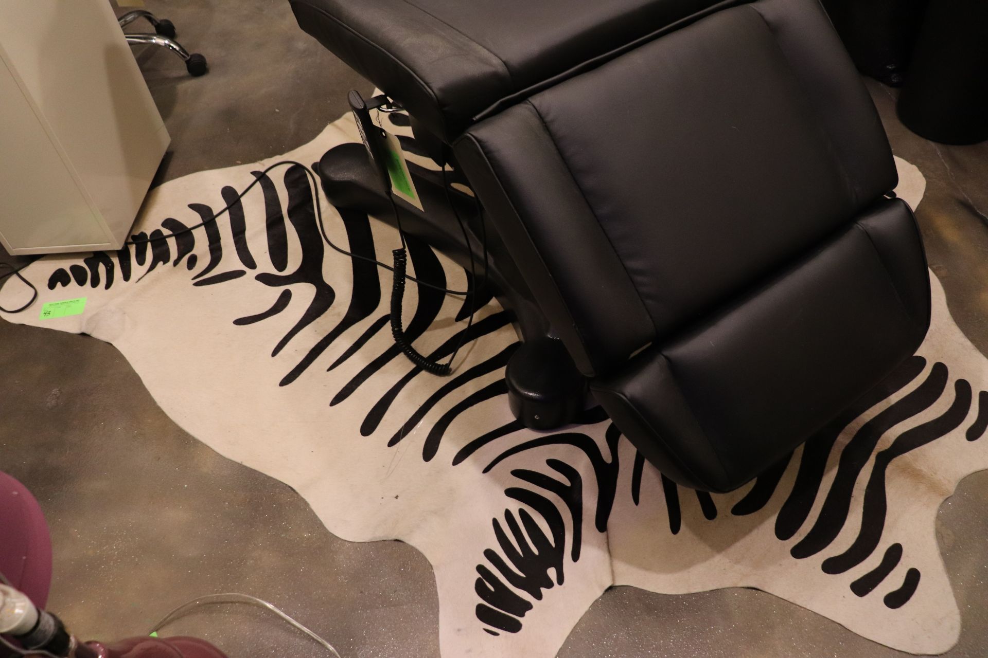 Zebra Pint Brazilian Cowhide 78" x 62"