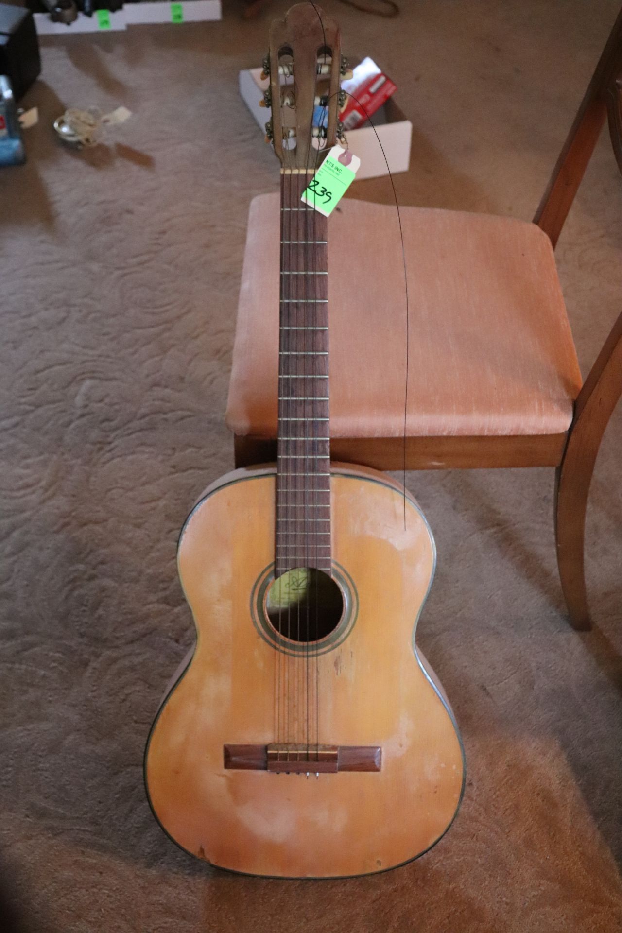 Two six-string guitars, one Eltron and one Aria - Image 2 of 5