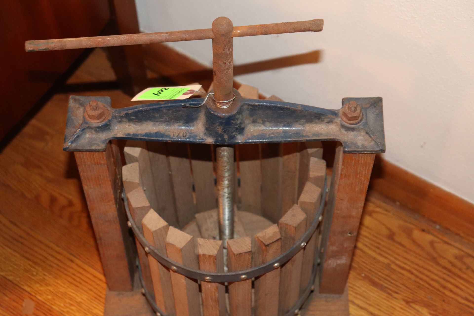 Wooden press, 20" x 14" - Image 2 of 2