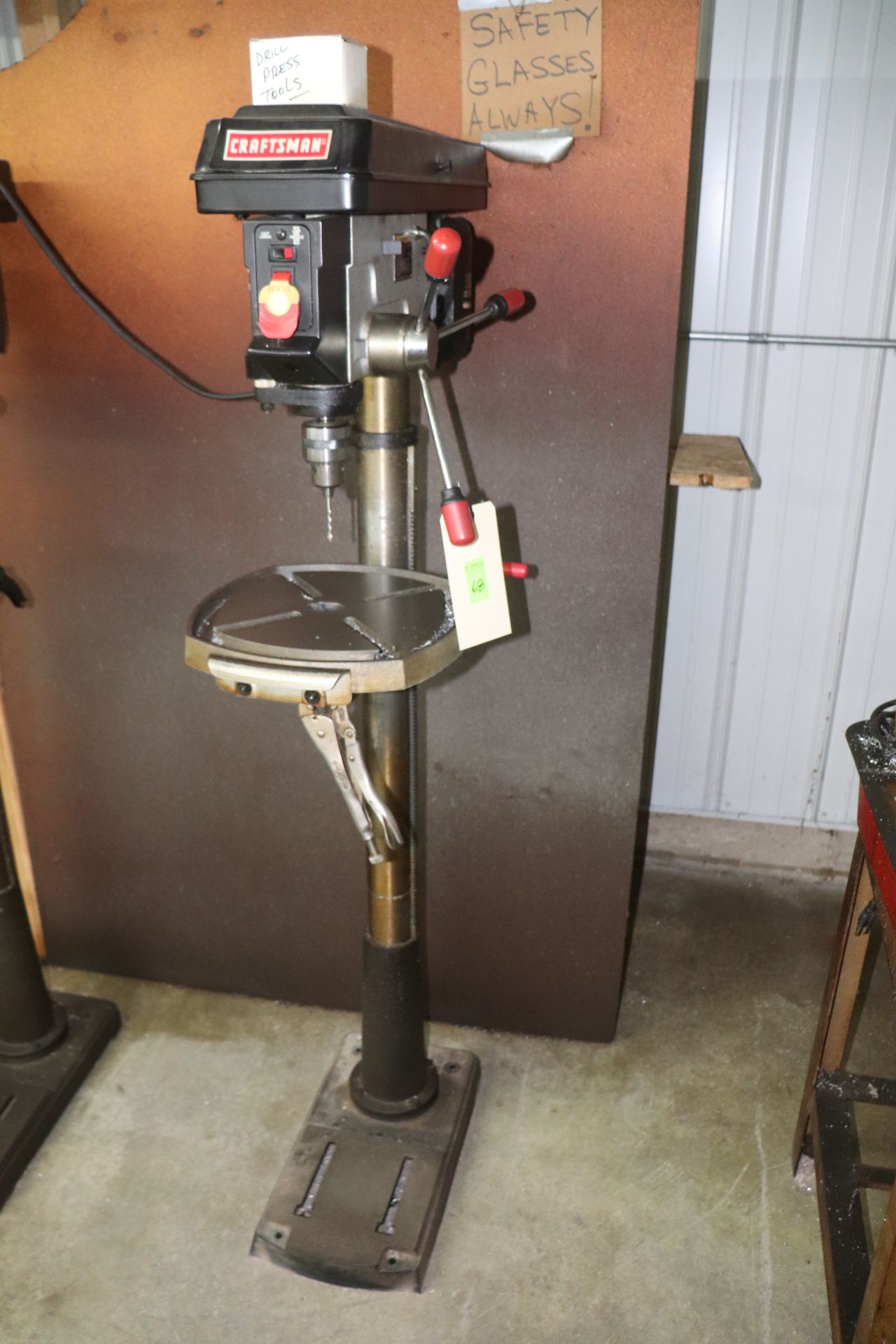 Craftsman 15" drill press 12-speed, model 137229.51