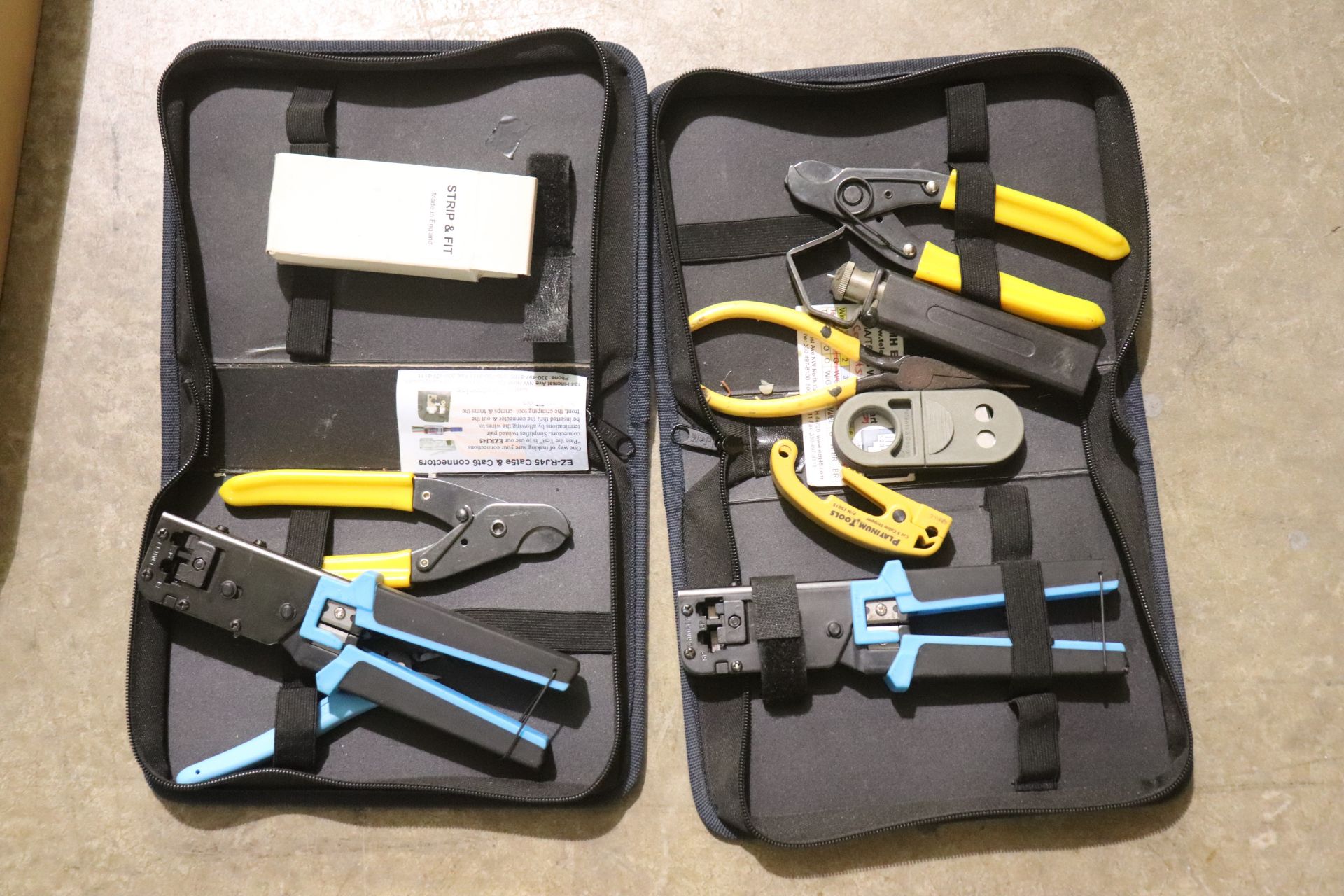 Sets of platinum tools