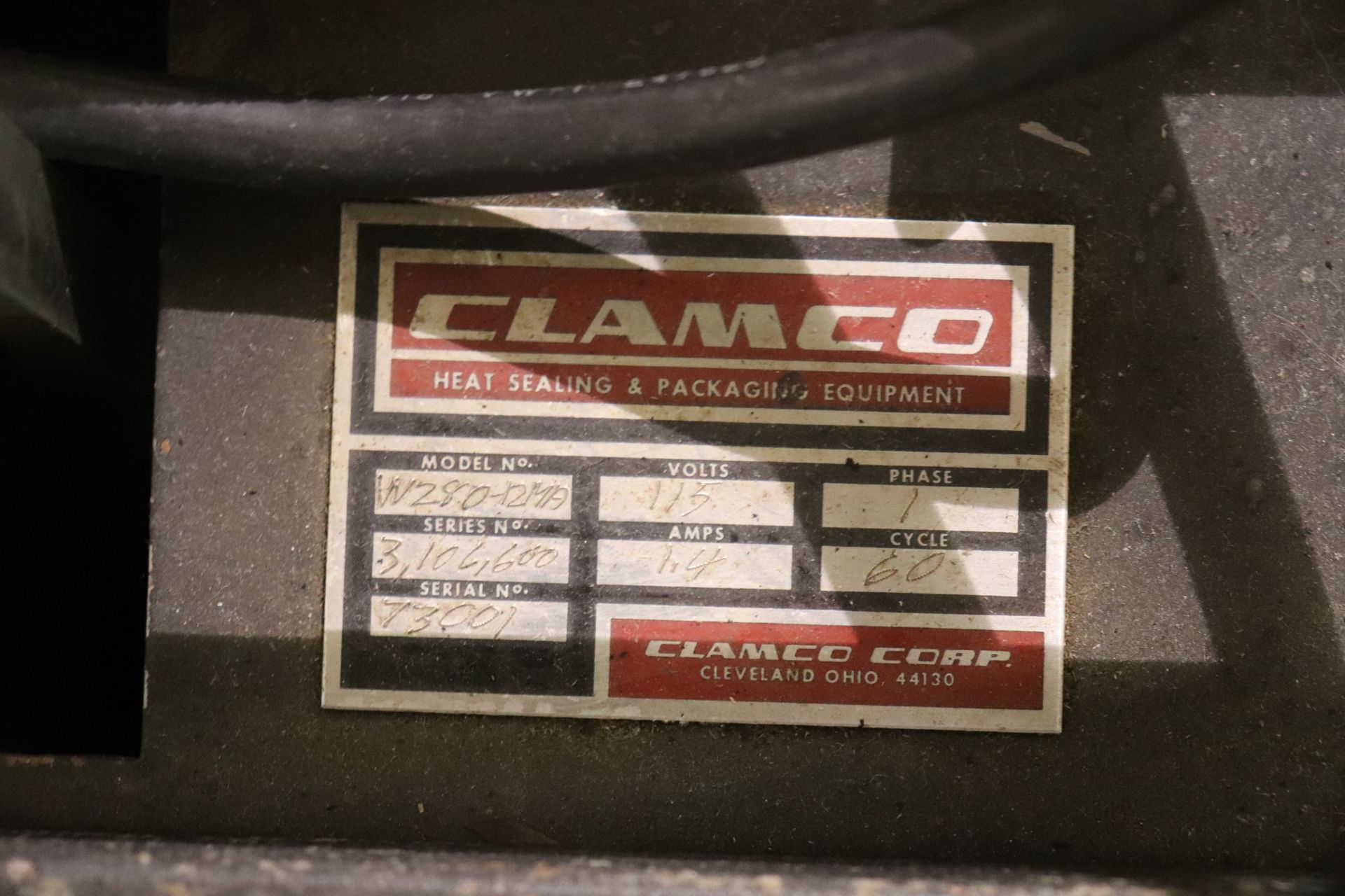 Clamco heat sealer, model W280-12M9 - Image 4 of 4