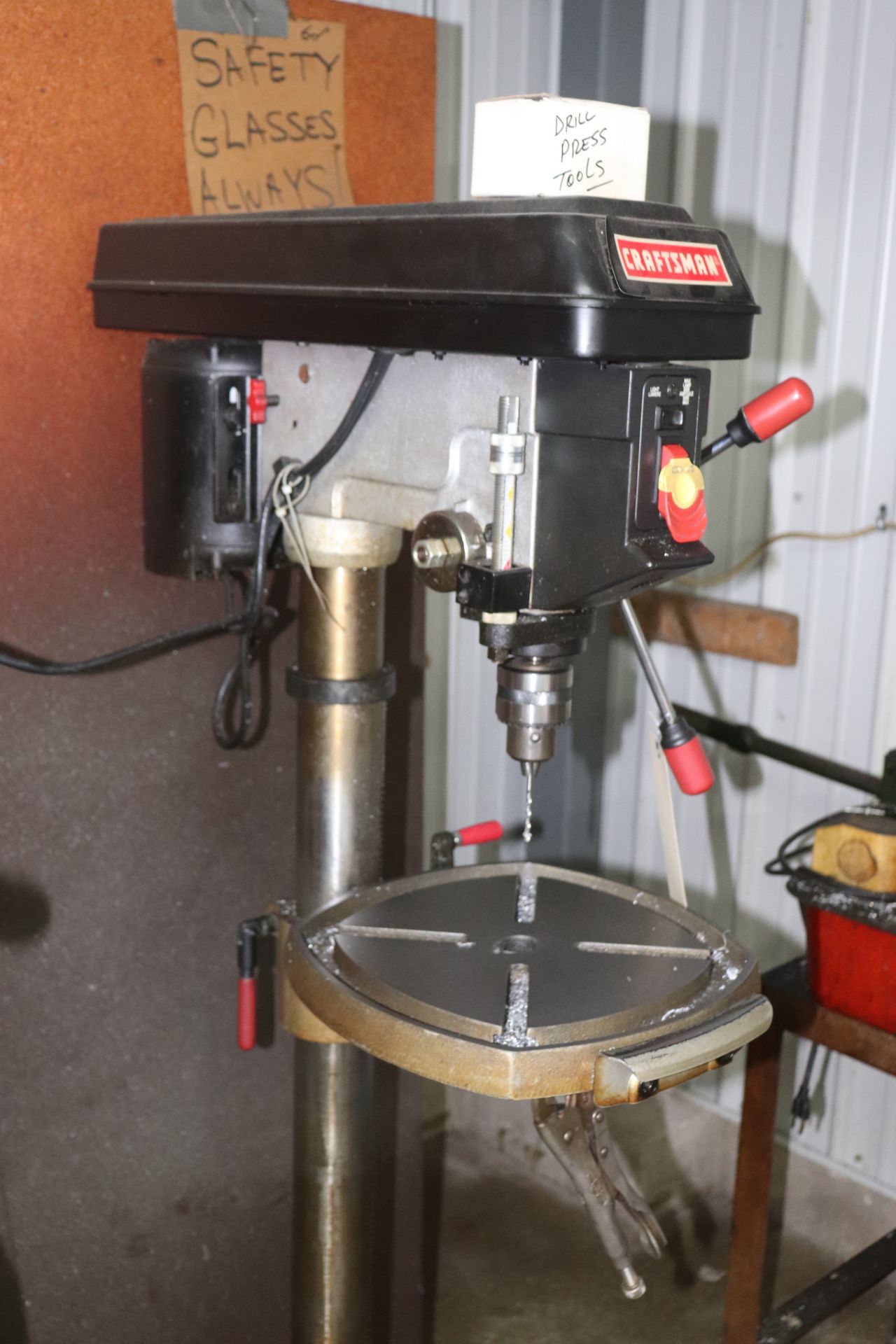 Craftsman 15" drill press 12-speed, model 137229.51 - Image 2 of 3