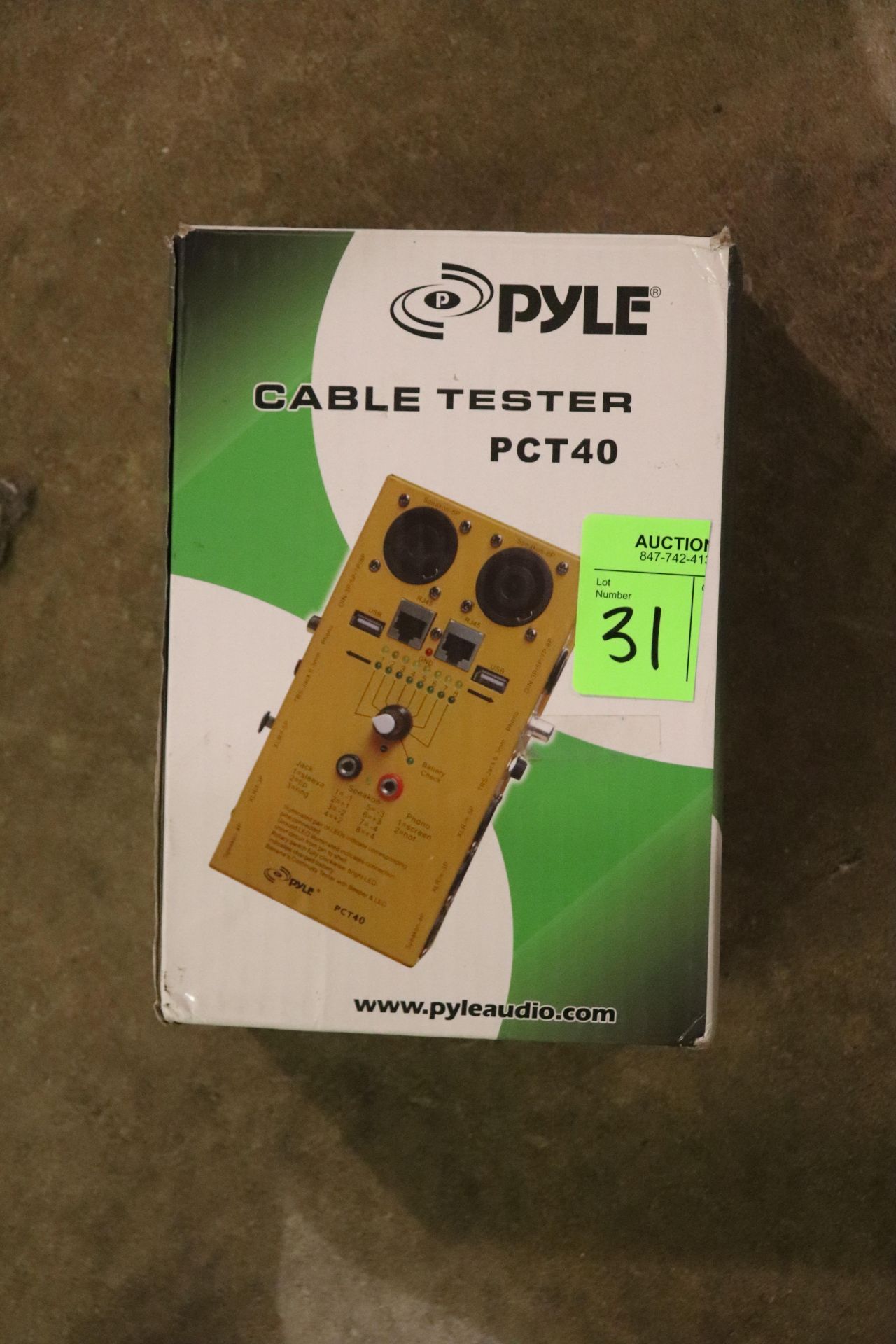 Pyle cable tester, PCT40