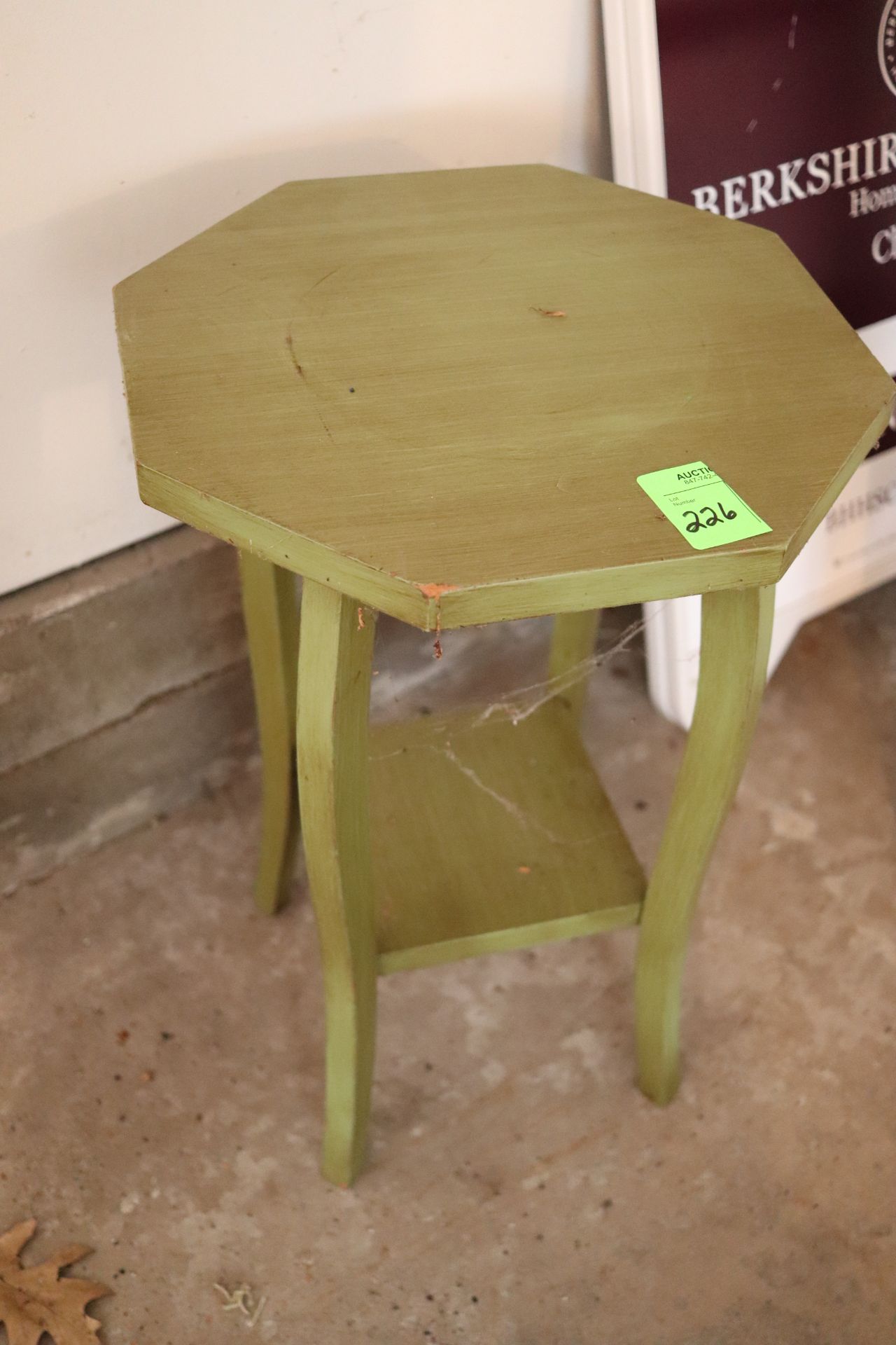 Wooden side table