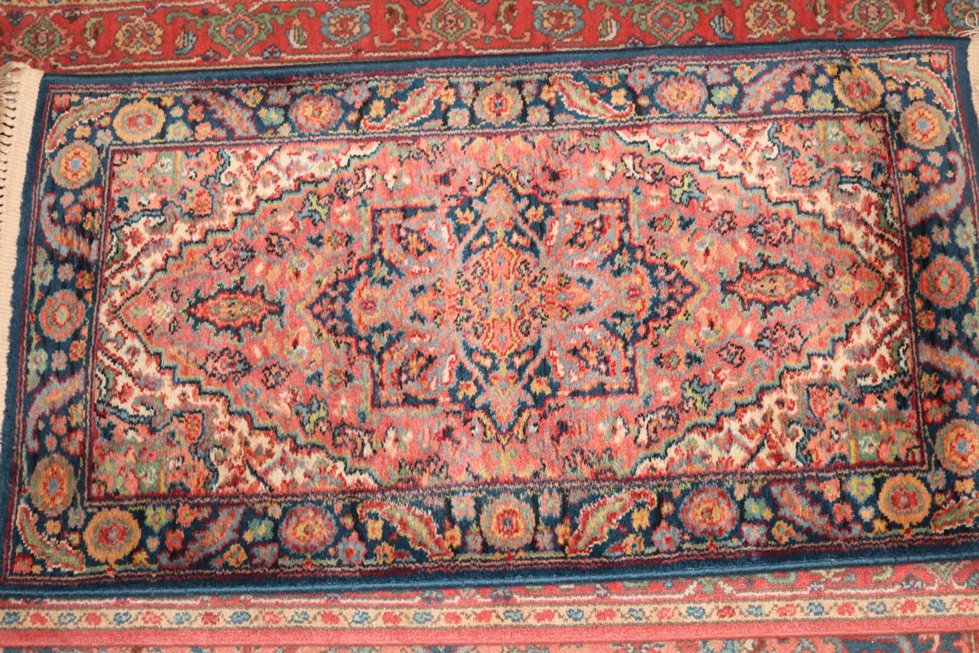 Oriental wool rug, 48" x 26", Karastan