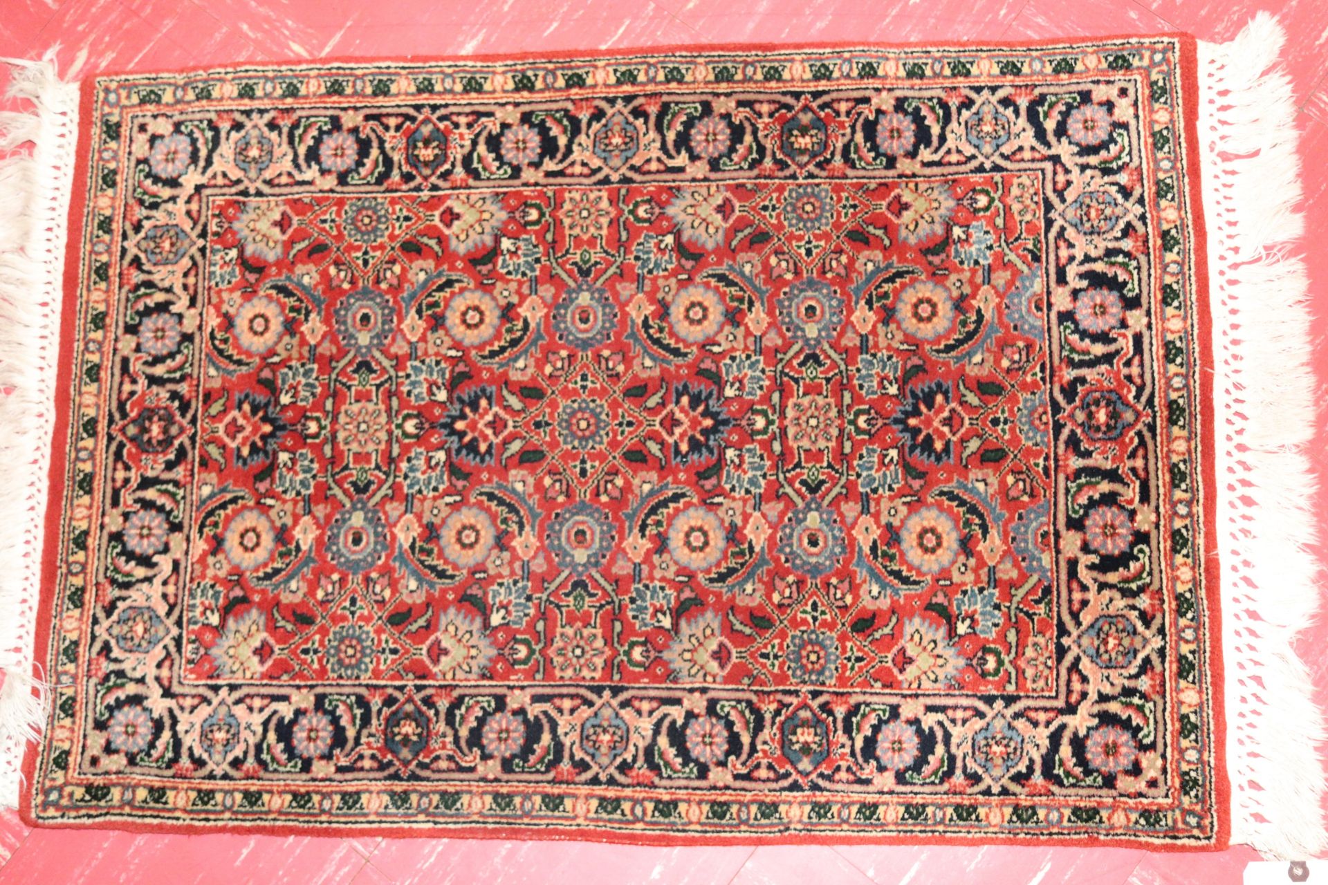 Oriental rug, 38" x 25"