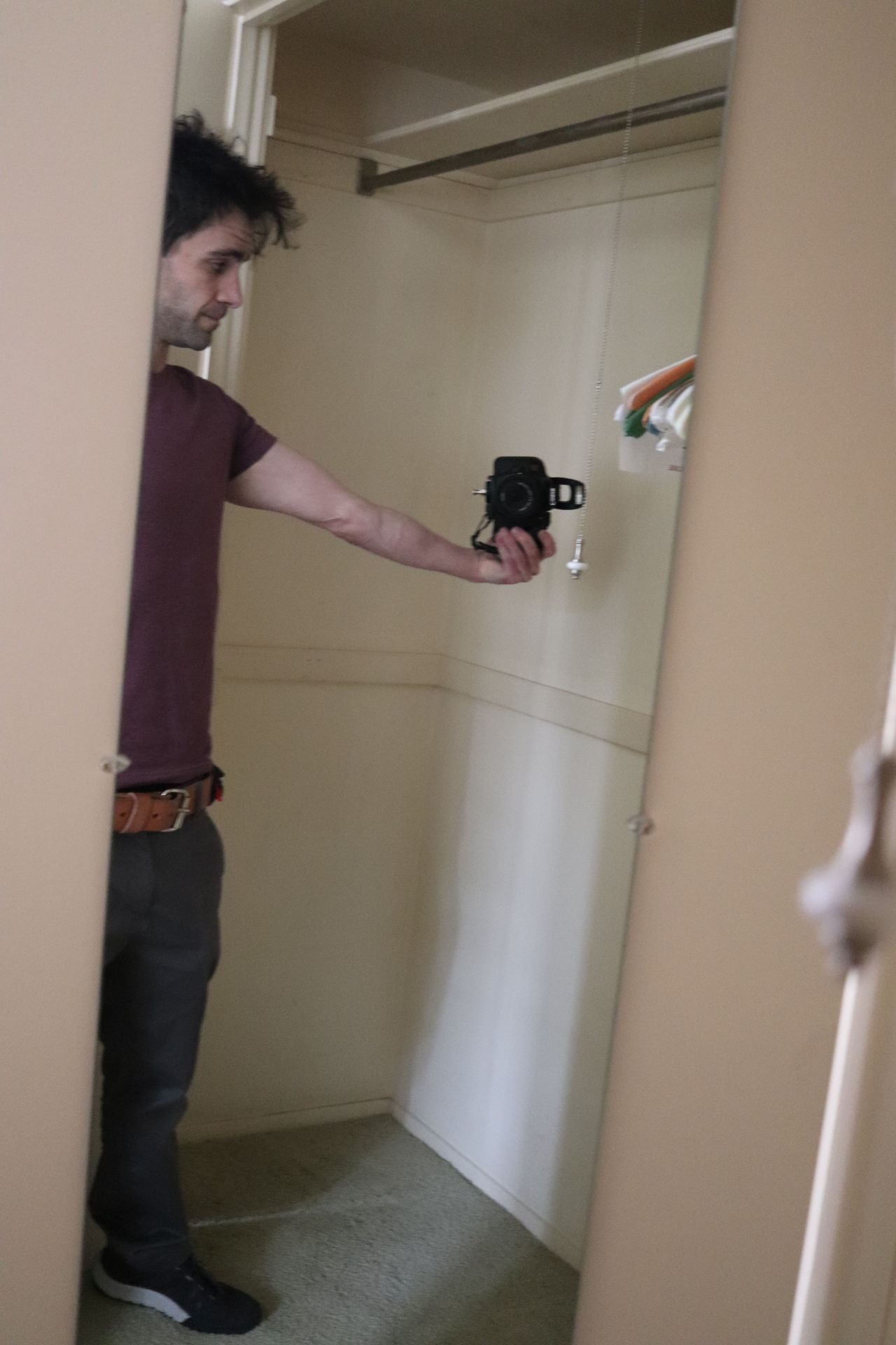 Full length wall mirror