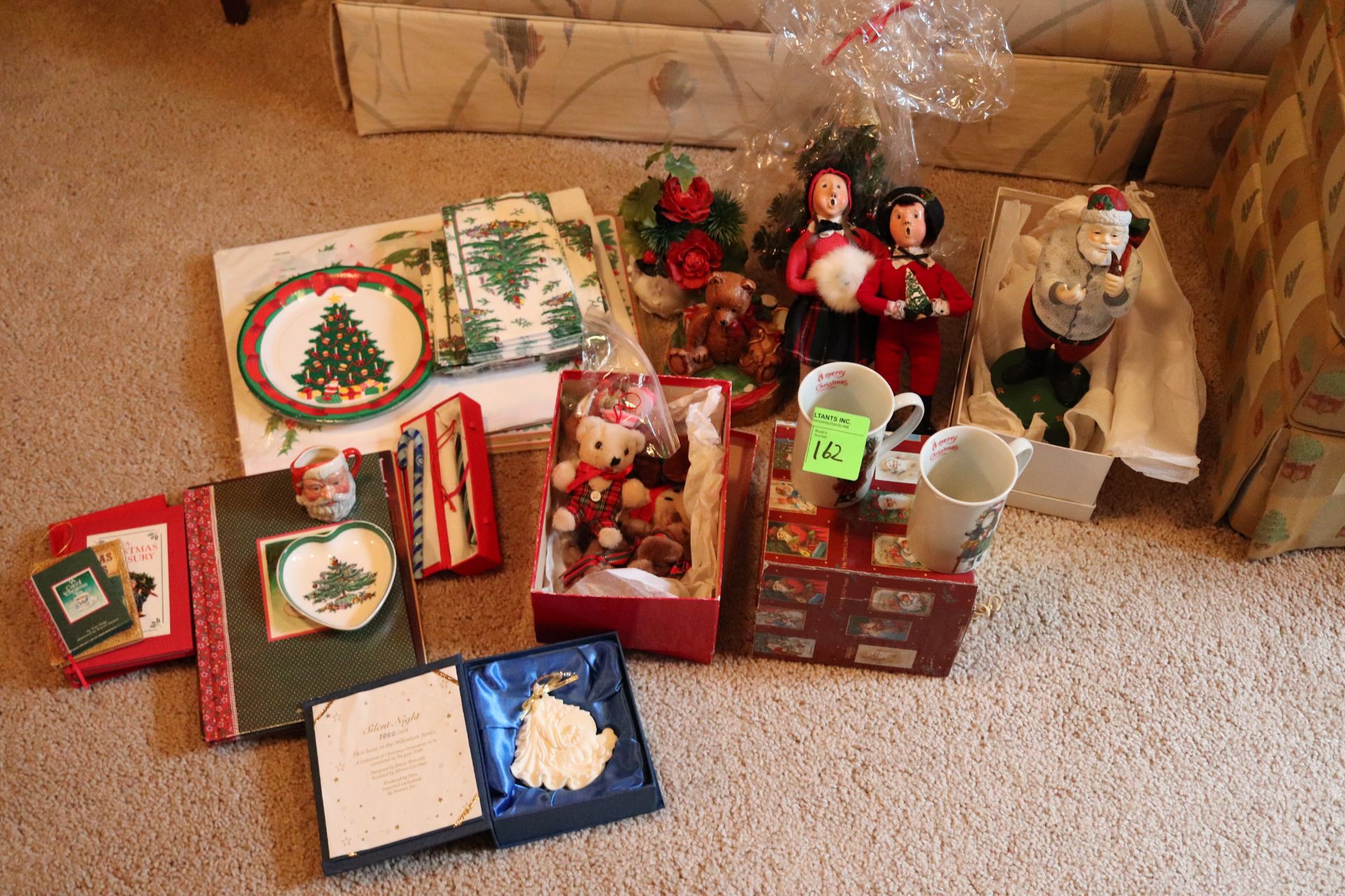 Various Christmas supplies
