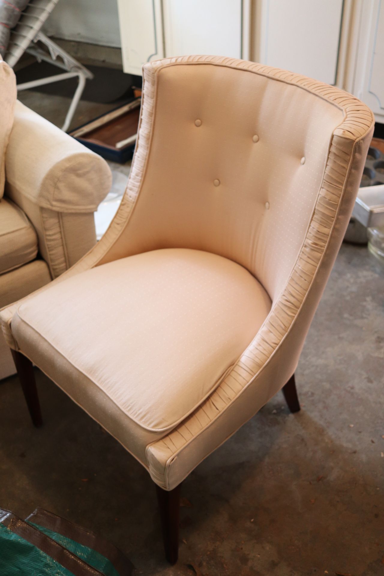 Sofa and slipper chair (see appraisal) - Image 2 of 3