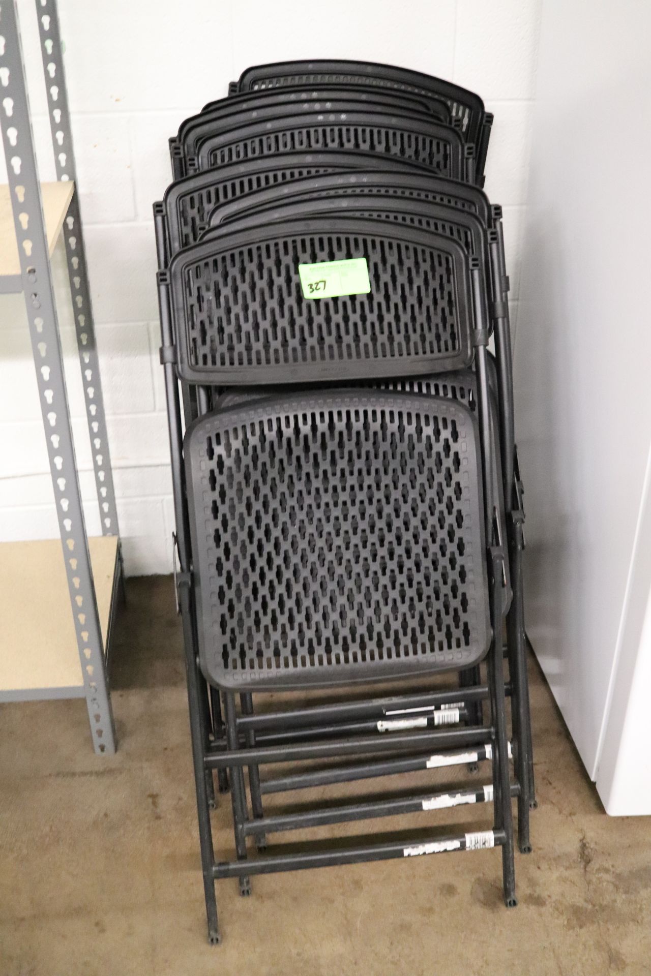 8 folding chairs