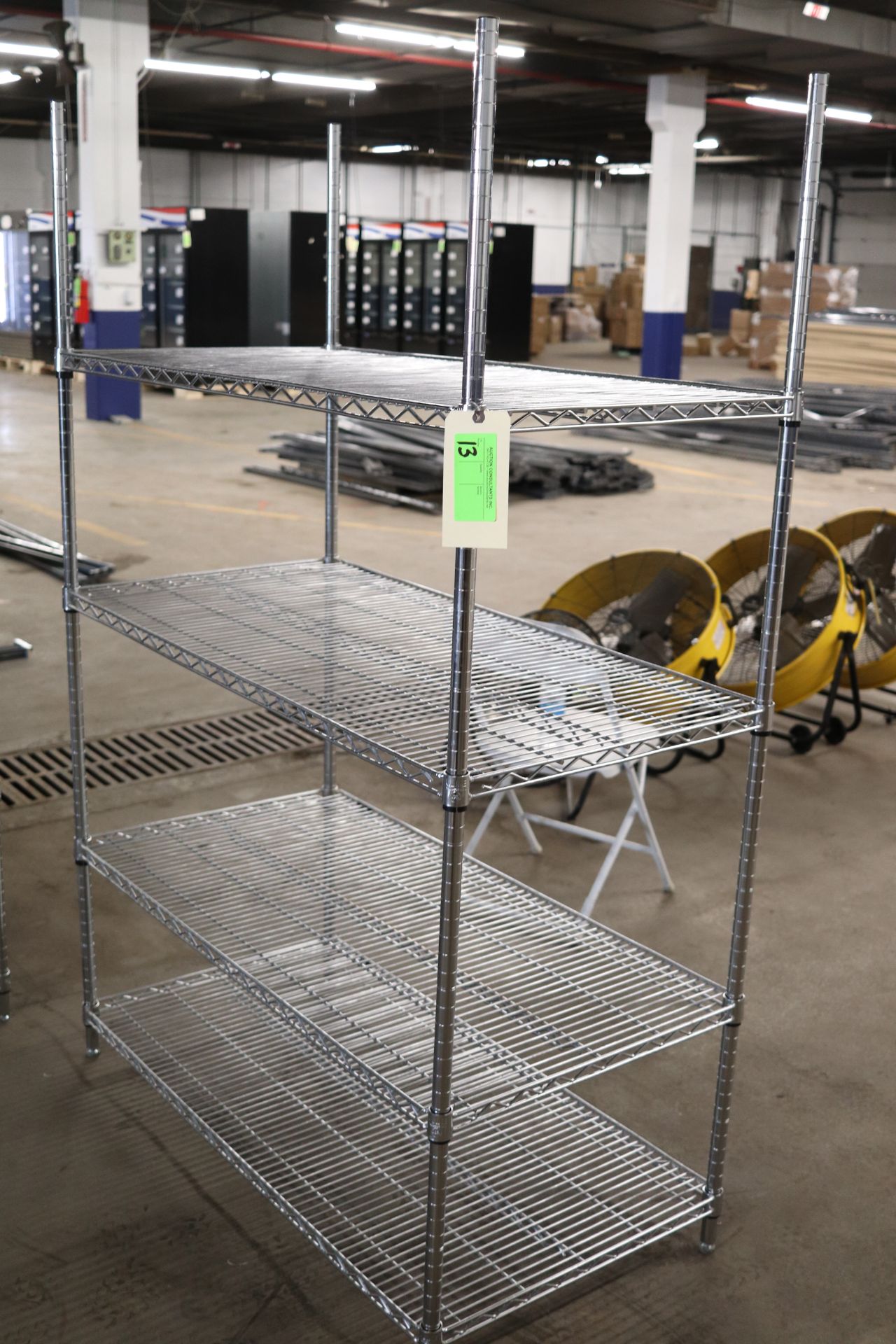 Uline NSF stainless steel rack, 48" x 24"