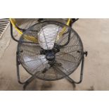 Commercial electric pedestal fan, 21"