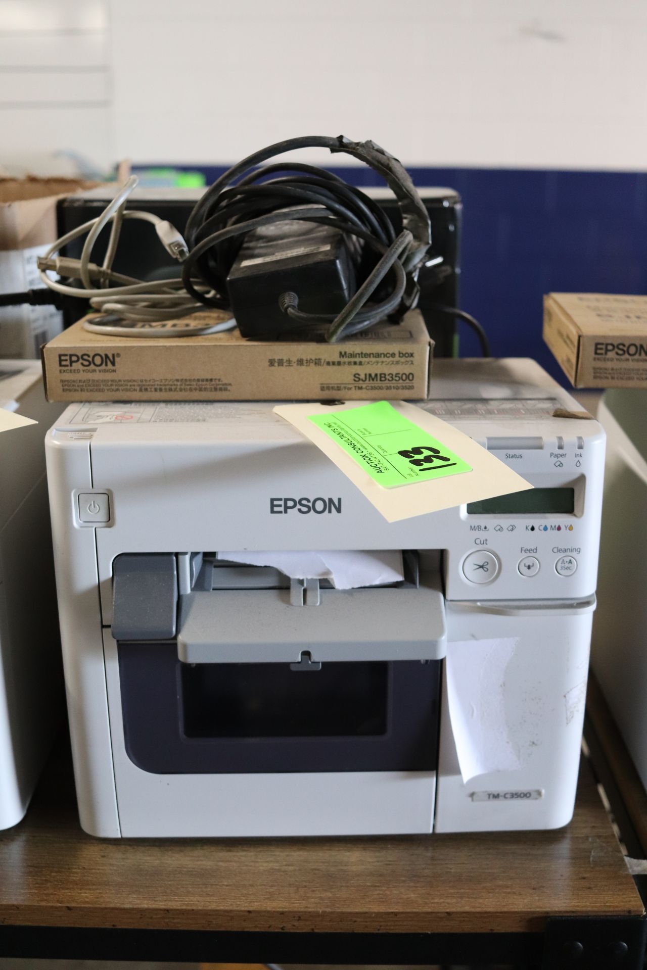 Epson Color Works color label printers, model C3500