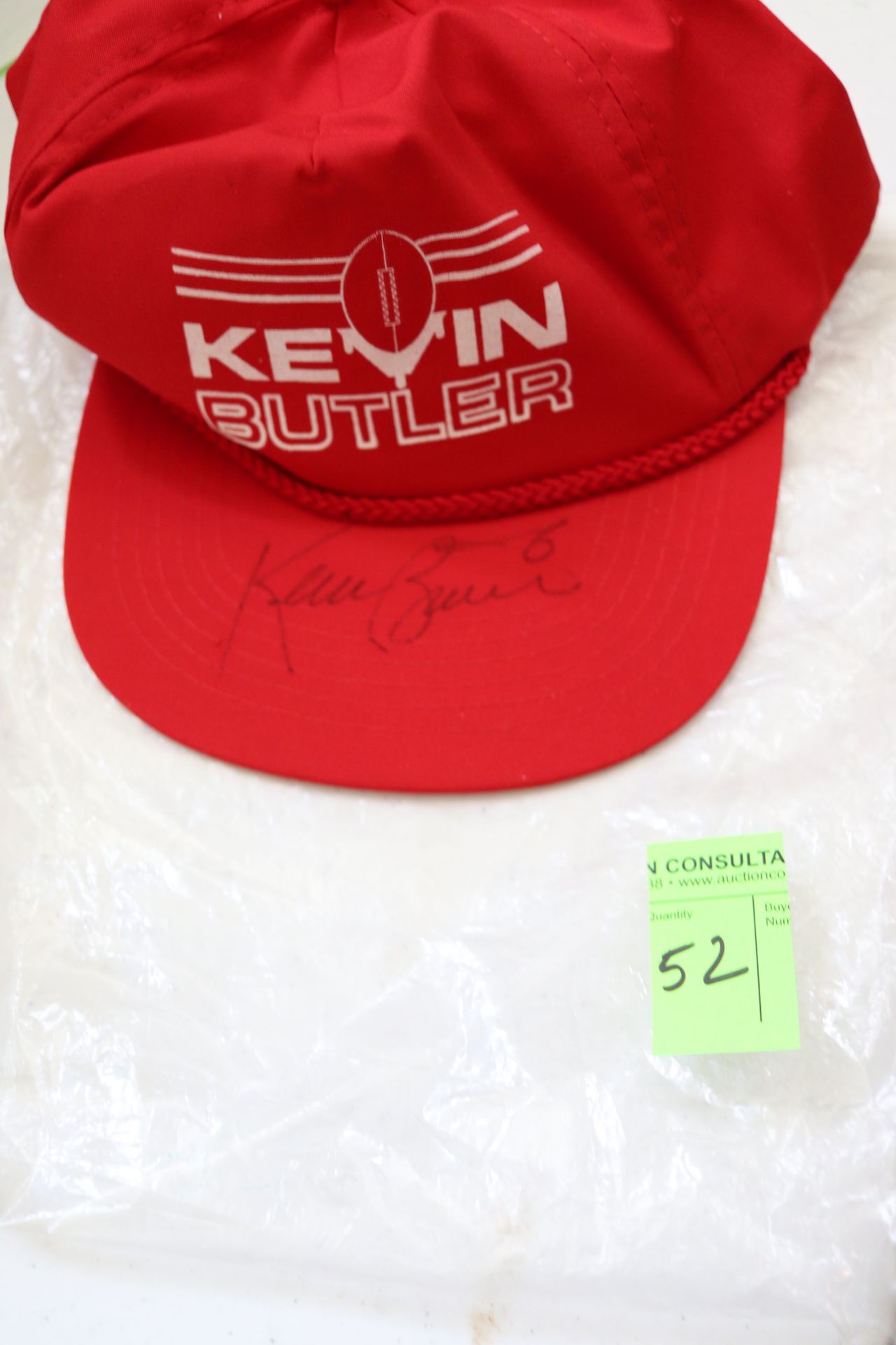 Kevin Butler Butthead signed hat