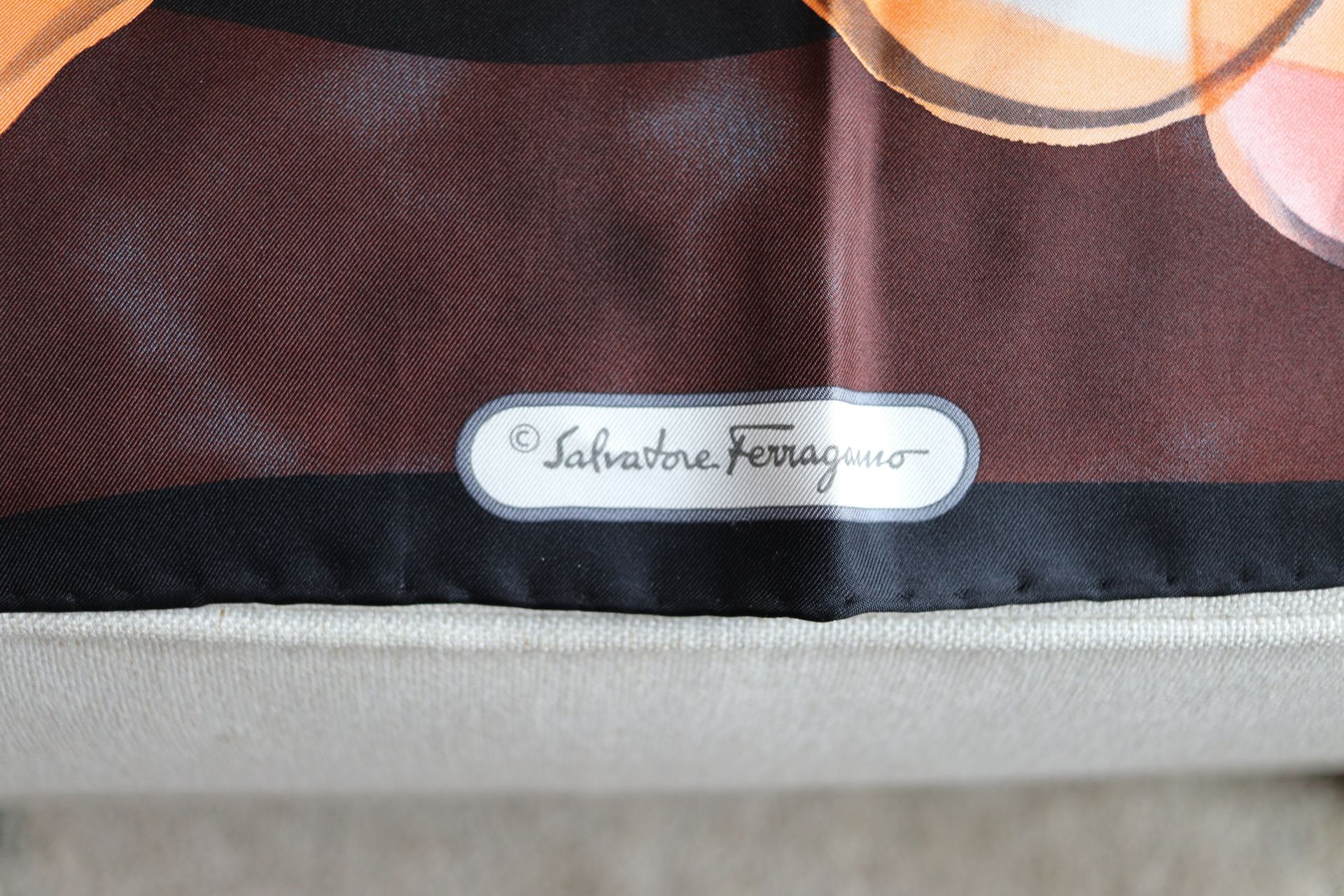 Salvatore Ferragamo designer scarf and other designer scarves - Image 2 of 3