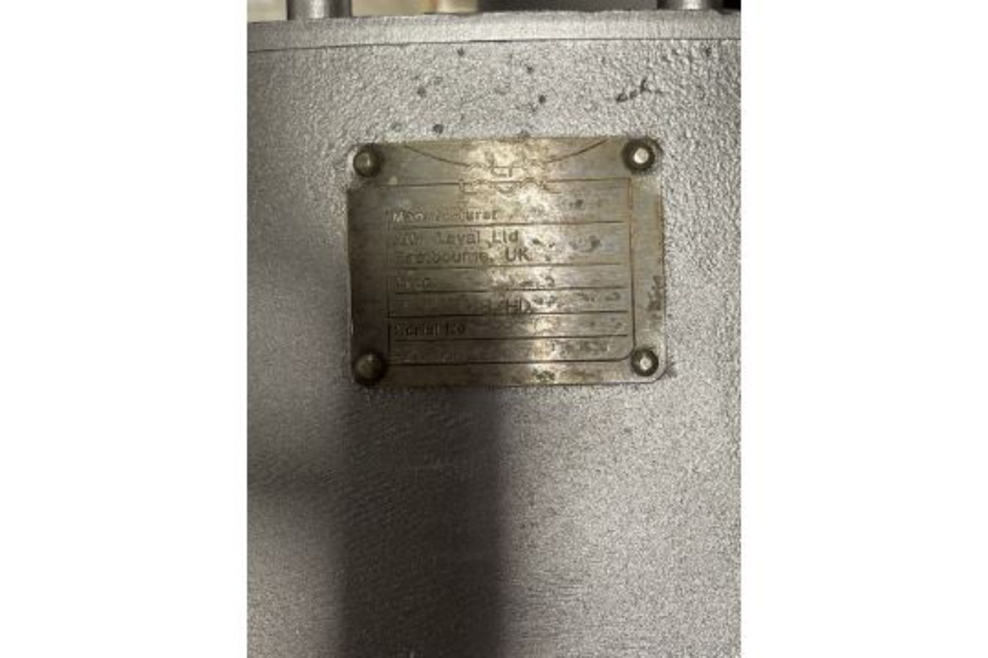 Alfa Laval 15HP Positive Displacement PumpModel SRU57168HDSN 420800 - Image 2 of 3