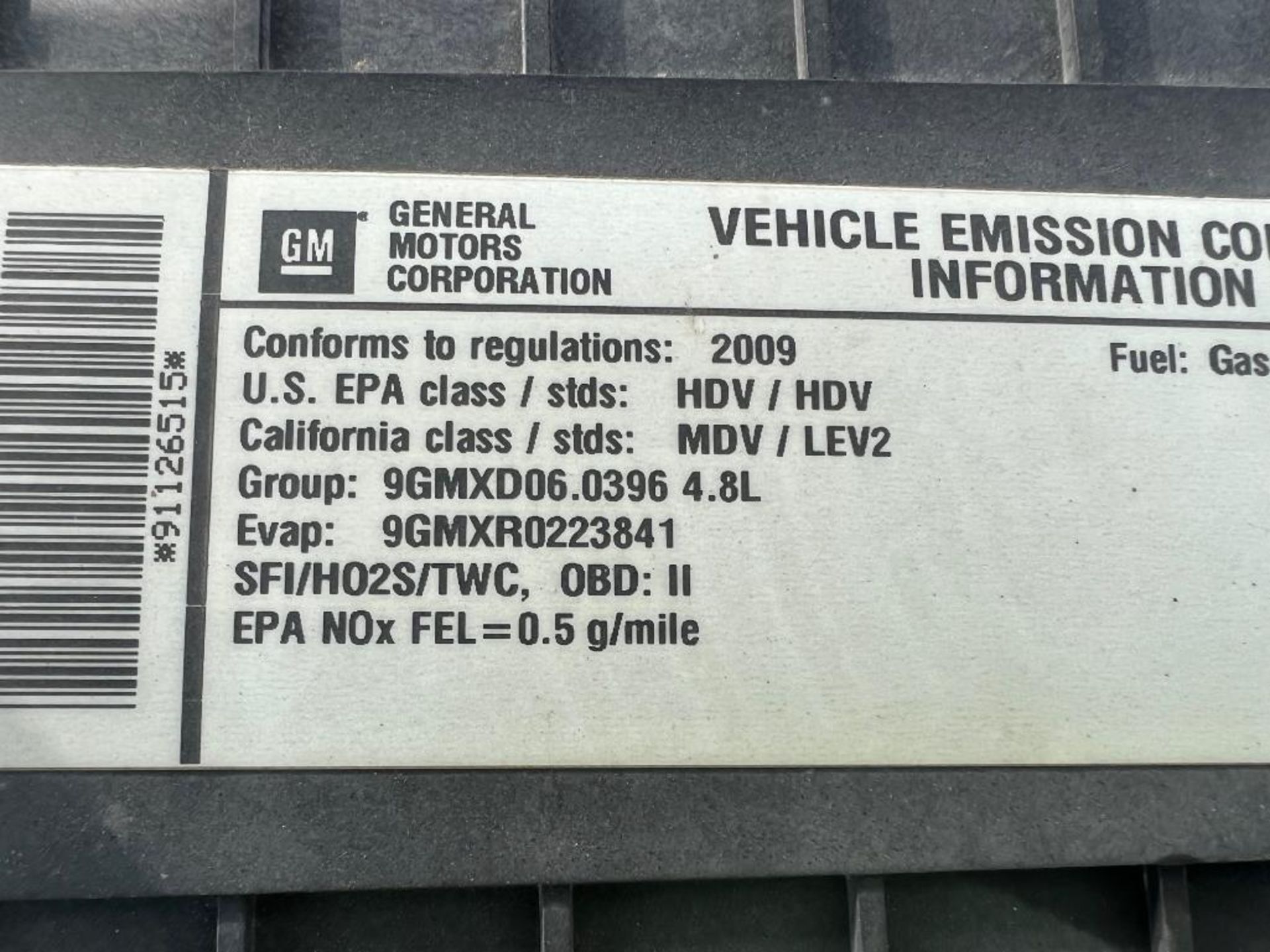 2009 Chevy Express Van, 4.8L Engine,  292,049 miles, VIN # 1GCGG25C391126515, Adrian Steel Shelving. - Image 10 of 20