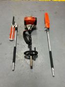 (1) Stihl KM111R with 145 Degree Adjustable Hedge Trimmer Attachment & Long Reach Chainsaw. Located
