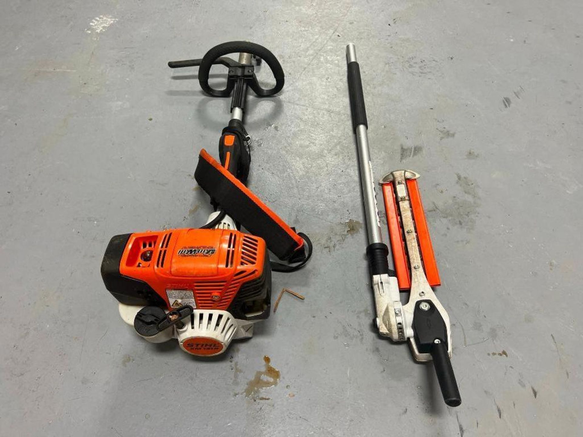 (1) Stihl KM131R with 145 Degree Adjustable Hedge Trimmer Attachment. Located in Mt. Pleasant, IA. - Image 2 of 2