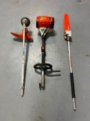 (1) Stihl KM111R with Line Head Trimmer Attachment & Long Reach Chainsaw. Located in Mt. Pleasant, I